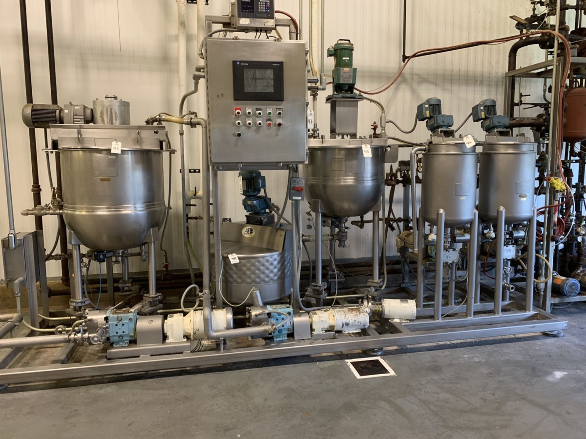 Bulk Bid Kettle Blending Skid Lot 43-48 | Subject to Piecemeal | Rig Fee: 400 Loaded Out As a Skid - Image 2 of 2