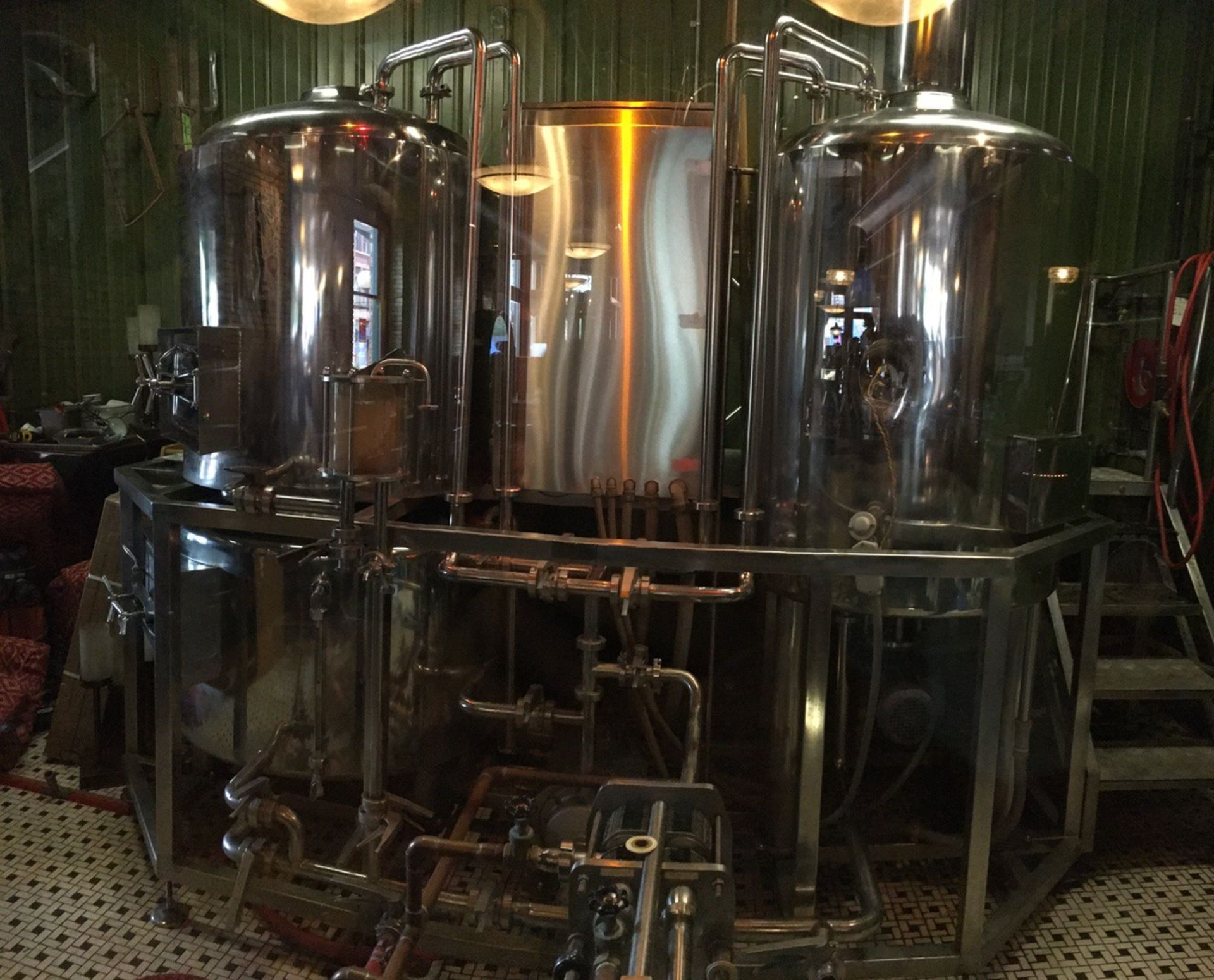 2007 Allied Beverage Tanks 3.5 BBL High Polish Brewhouse Package | Subject to Bulk | Rig Fee: $3750 - Image 4 of 32