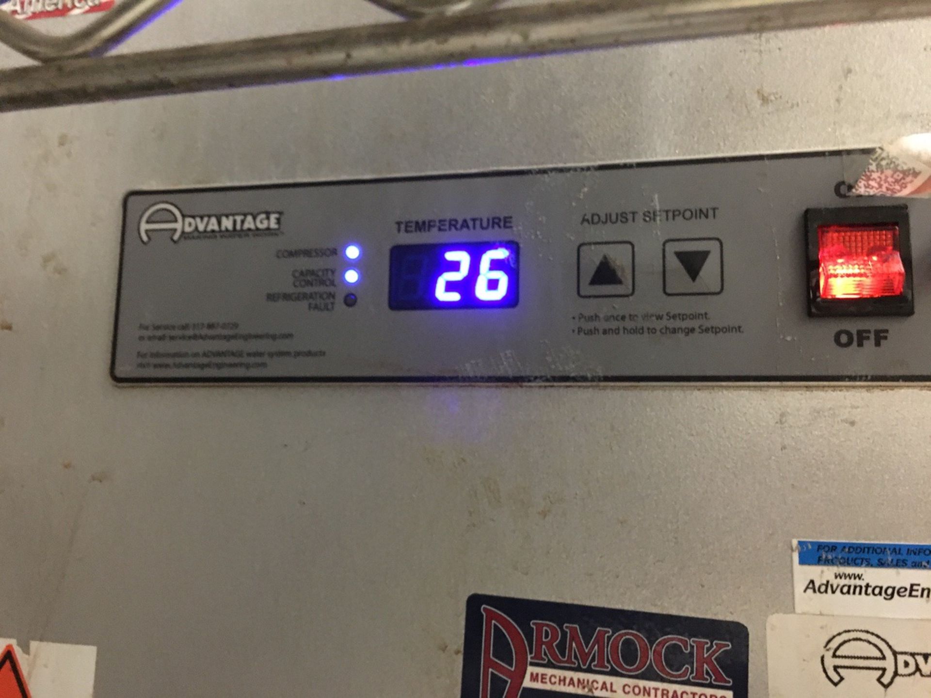 2015 Advantage Chiller Model BC-15.A, S/N 141422, 230/1/60, FLA 21 | Subject to Bulk | Rig Fee: $250 - Image 3 of 6