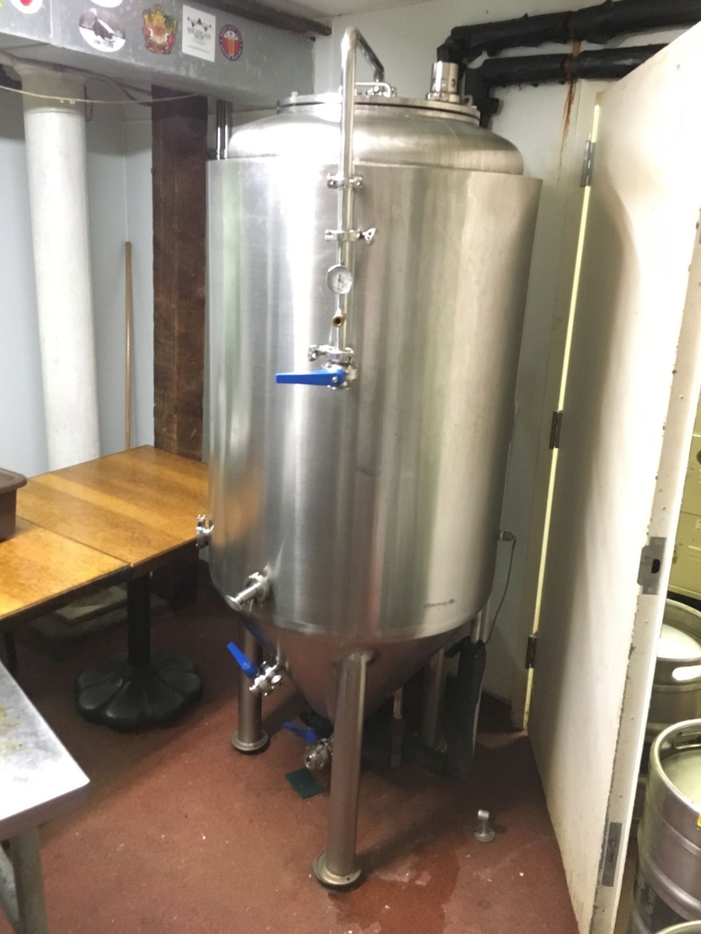 2007 3.5 BBL Stainless Steel Jacketed Fermenter | Subject to Bulk | Rig Fee: $175