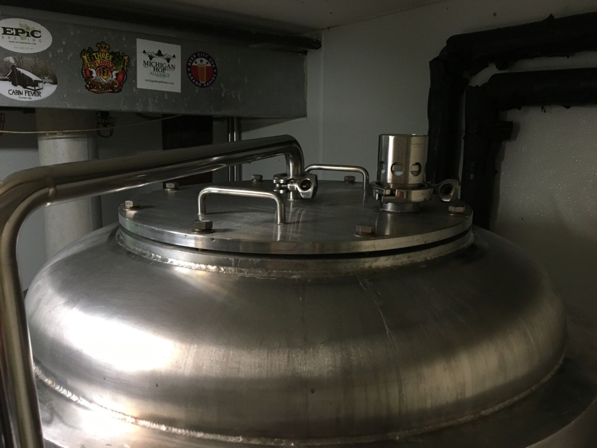 2007 3.5 BBL Stainless Steel Jacketed Fermenter | Subject to Bulk | Rig Fee: $175 - Image 6 of 6