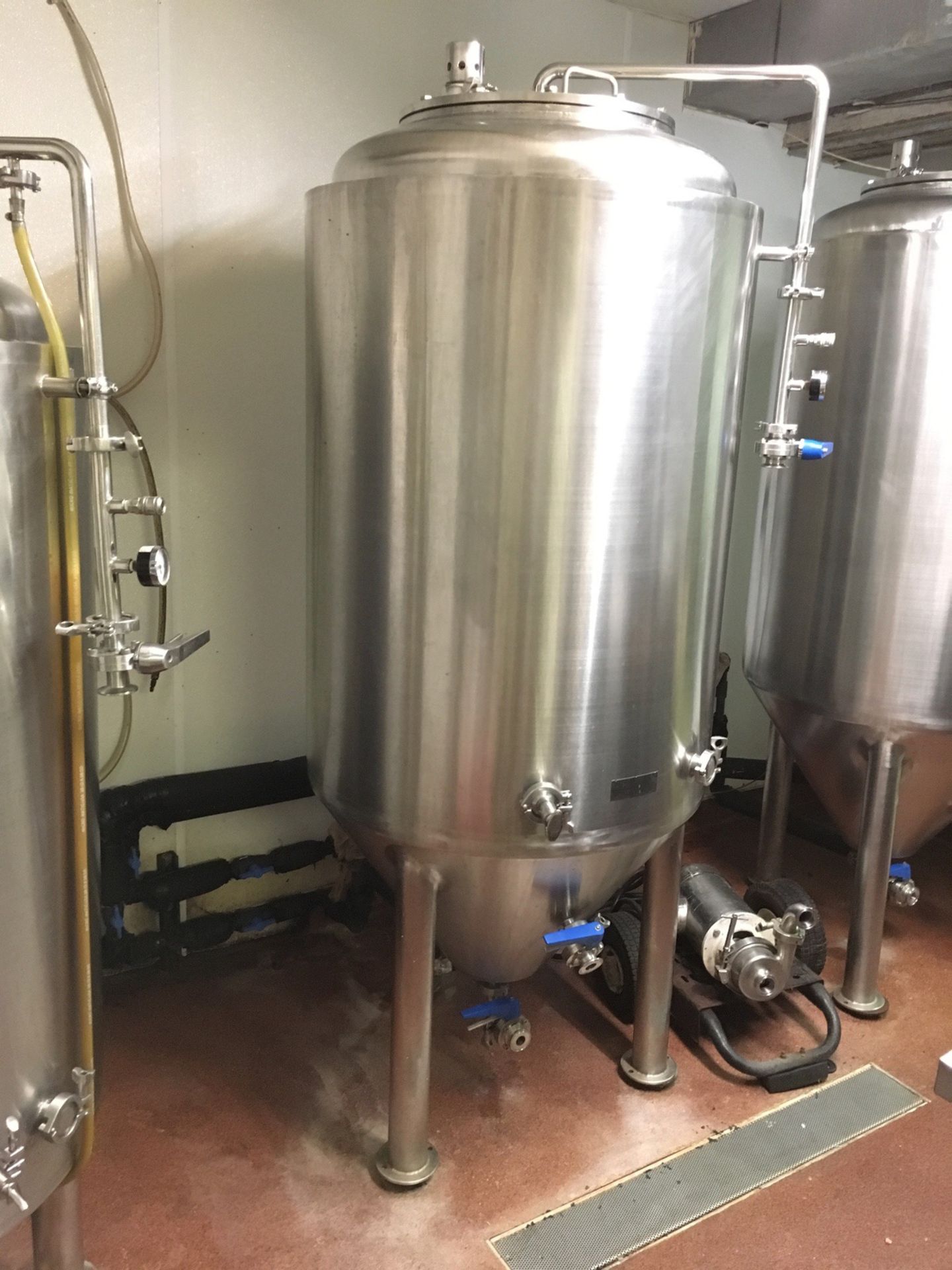2007 3.5 BBL Stainless Steel Jacketed Fermenter | Subject to Bulk | Rig Fee: $175