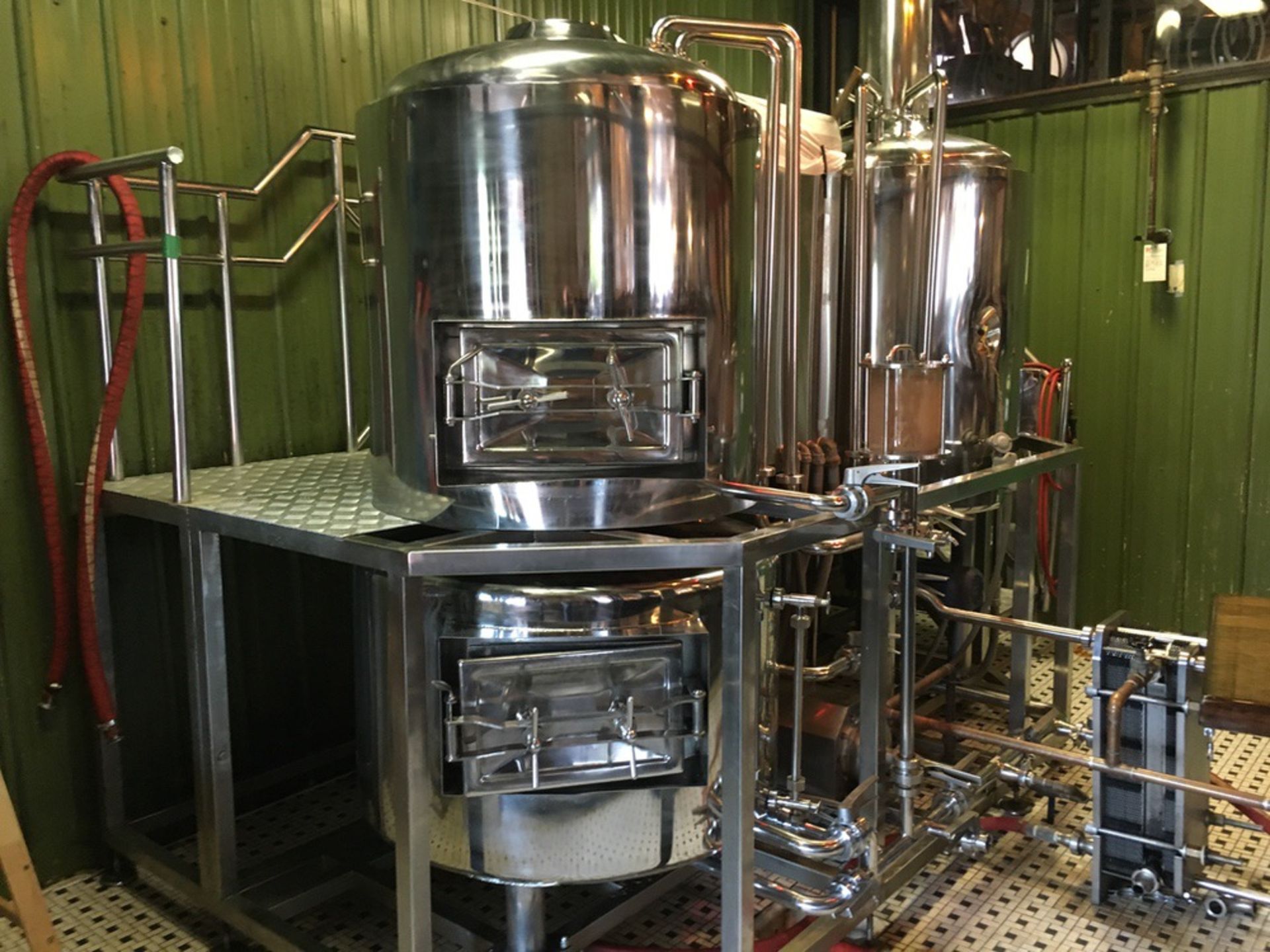 2007 Allied Beverage Tanks 3.5 BBL High Polish Brewhouse Package | Subject to Bulk | Rig Fee: $3750