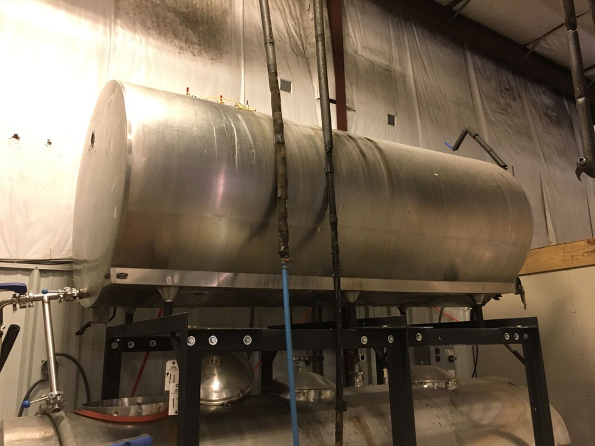 2012 Premier Stainless Hot Liquor Tank, Horizontal, Heated, Insulat | Subj to Bulk | Rig Fee: $600