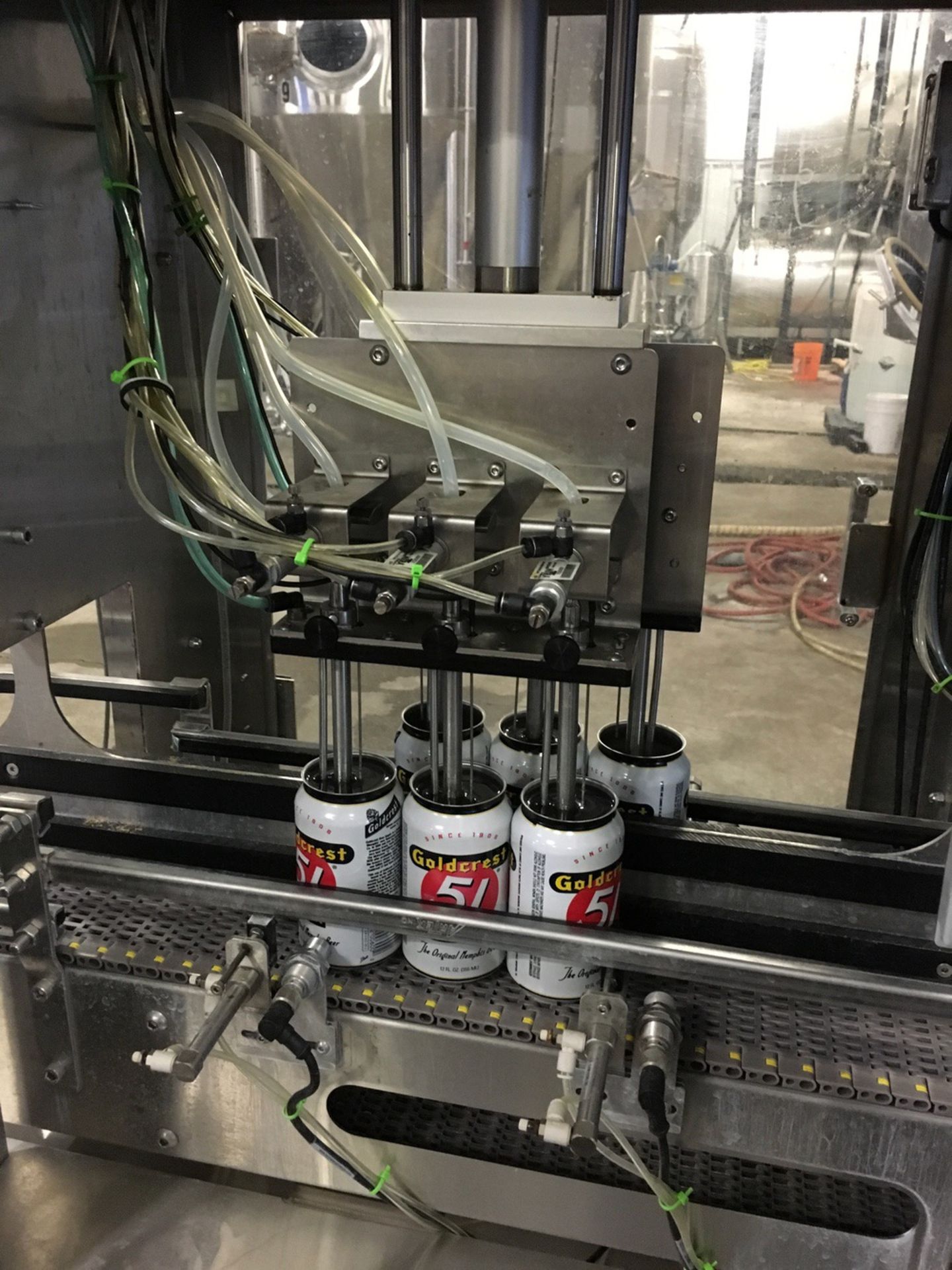 2016 Alpha Brewing BC Canning Line, 35 Cans/Minute, (6) Servo Controlled CO2 Purge | Rig Fee: $1500 - Image 4 of 26