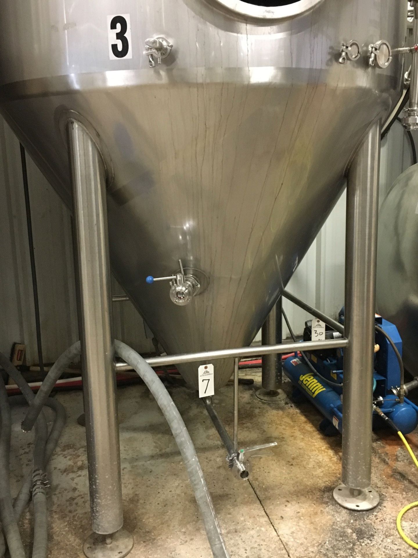 2012 Pacific Brewing Systems 30 BBL Fermenatation Vessel / Uni-Tank | Subj to Bulk | Rig Fee: $750 - Image 2 of 7