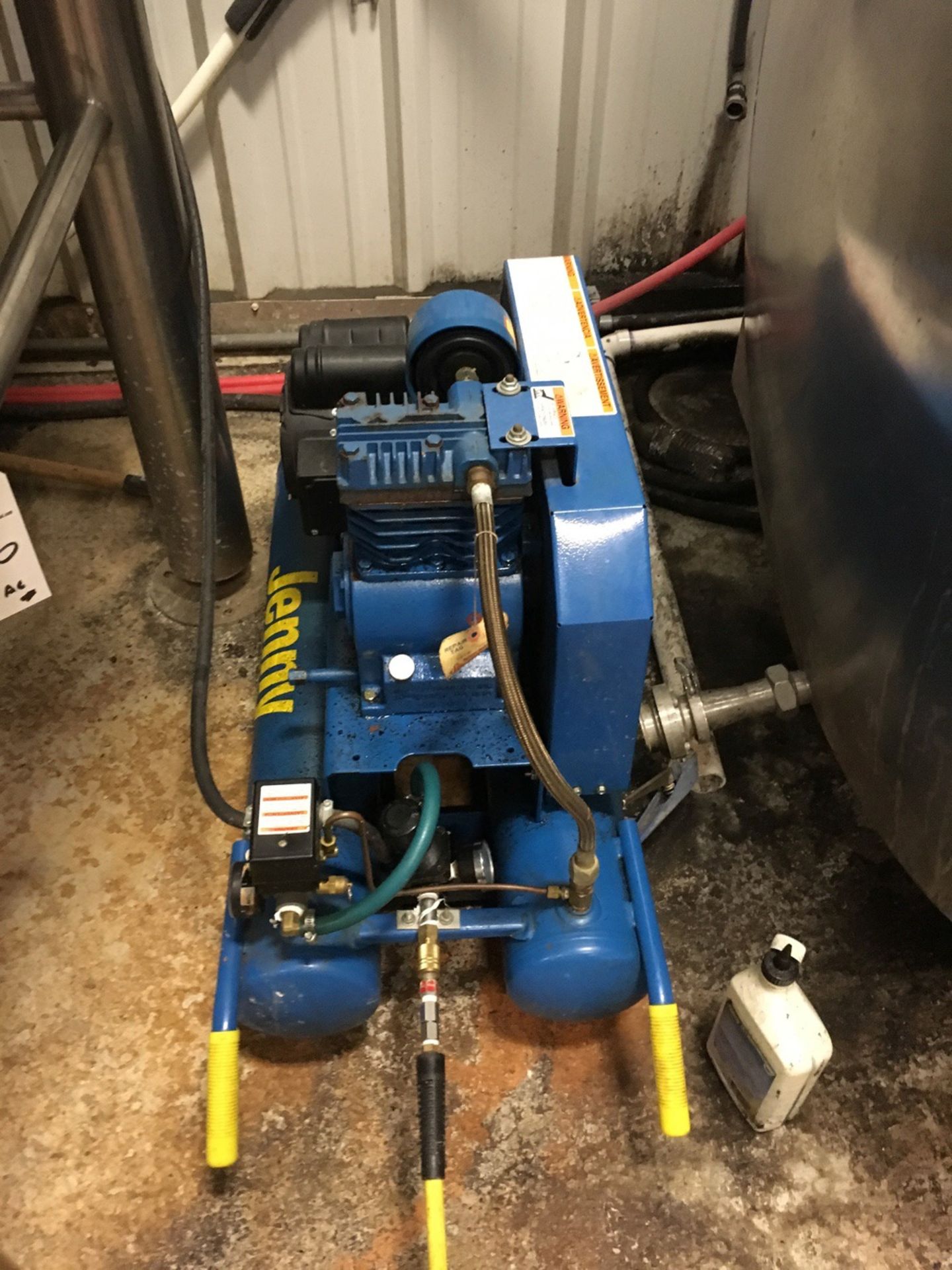 Jenny Model K Reciprocating Air Compressor, 1.5 HP | Rig Fee: $50