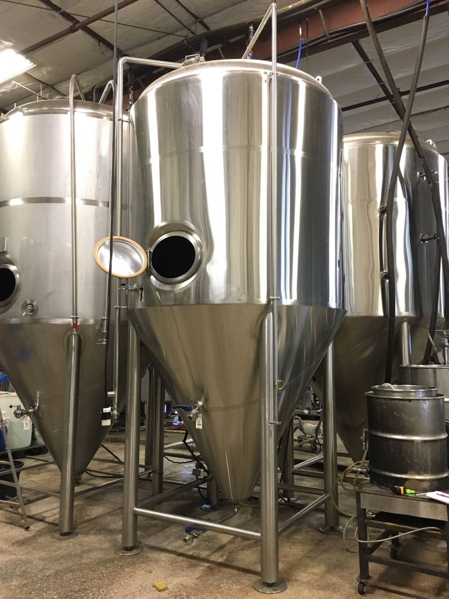 2013 Premier Stainless 60 BBL Fermentation Vessel / Uni-Tank, Glycol | Subj to Bulk | Rig Fee: $1000