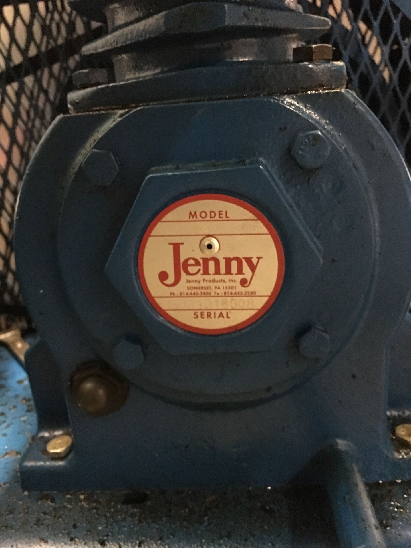 Jenny Model K Reciprocating Air Compressor, 1.5 HP | Rig Fee: $50 - Image 5 of 6