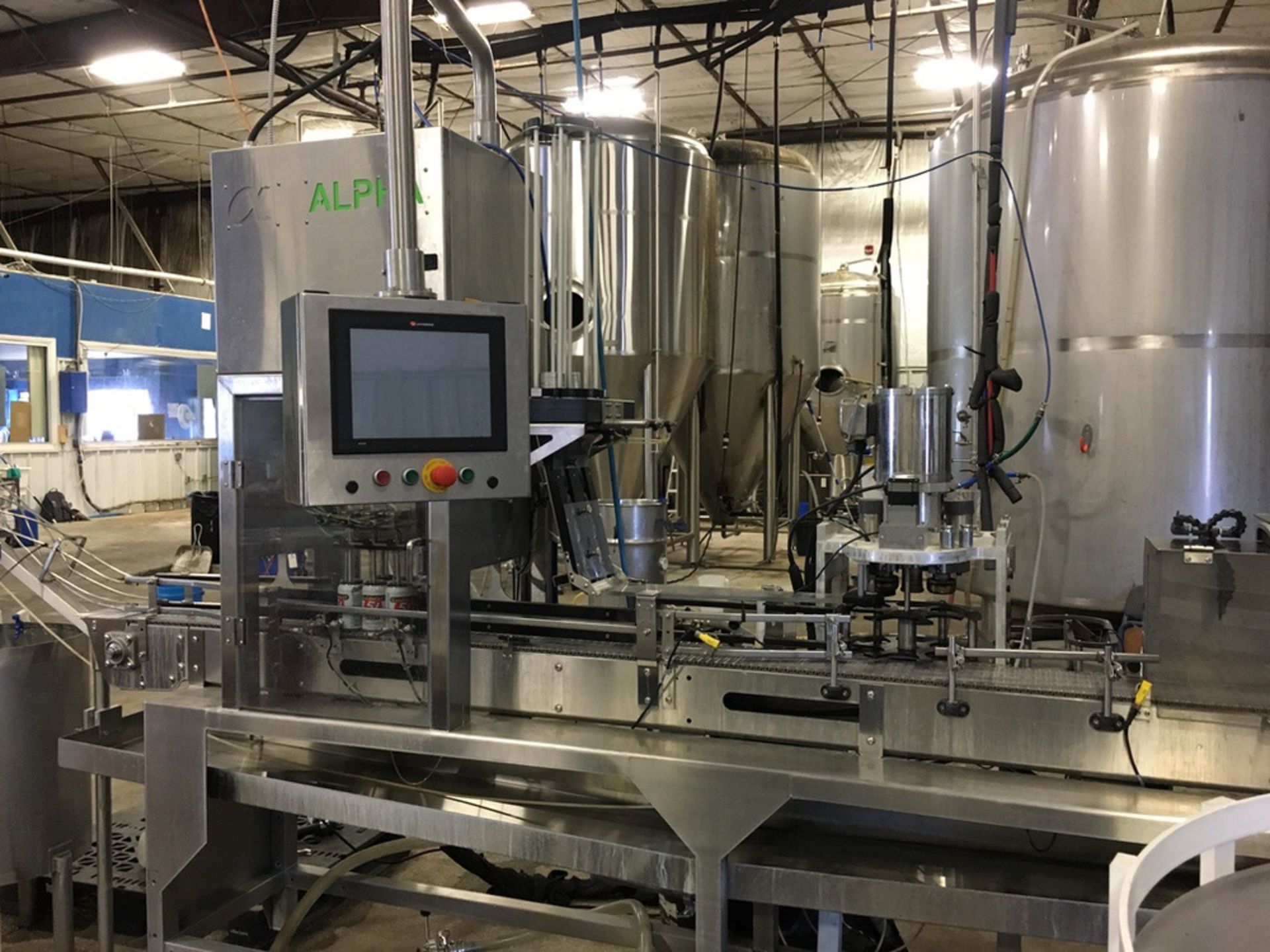 2016 Alpha Brewing BC Canning Line, 35 Cans/Minute, (6) Servo Controlled CO2 Purge | Rig Fee: $1500 - Image 2 of 26