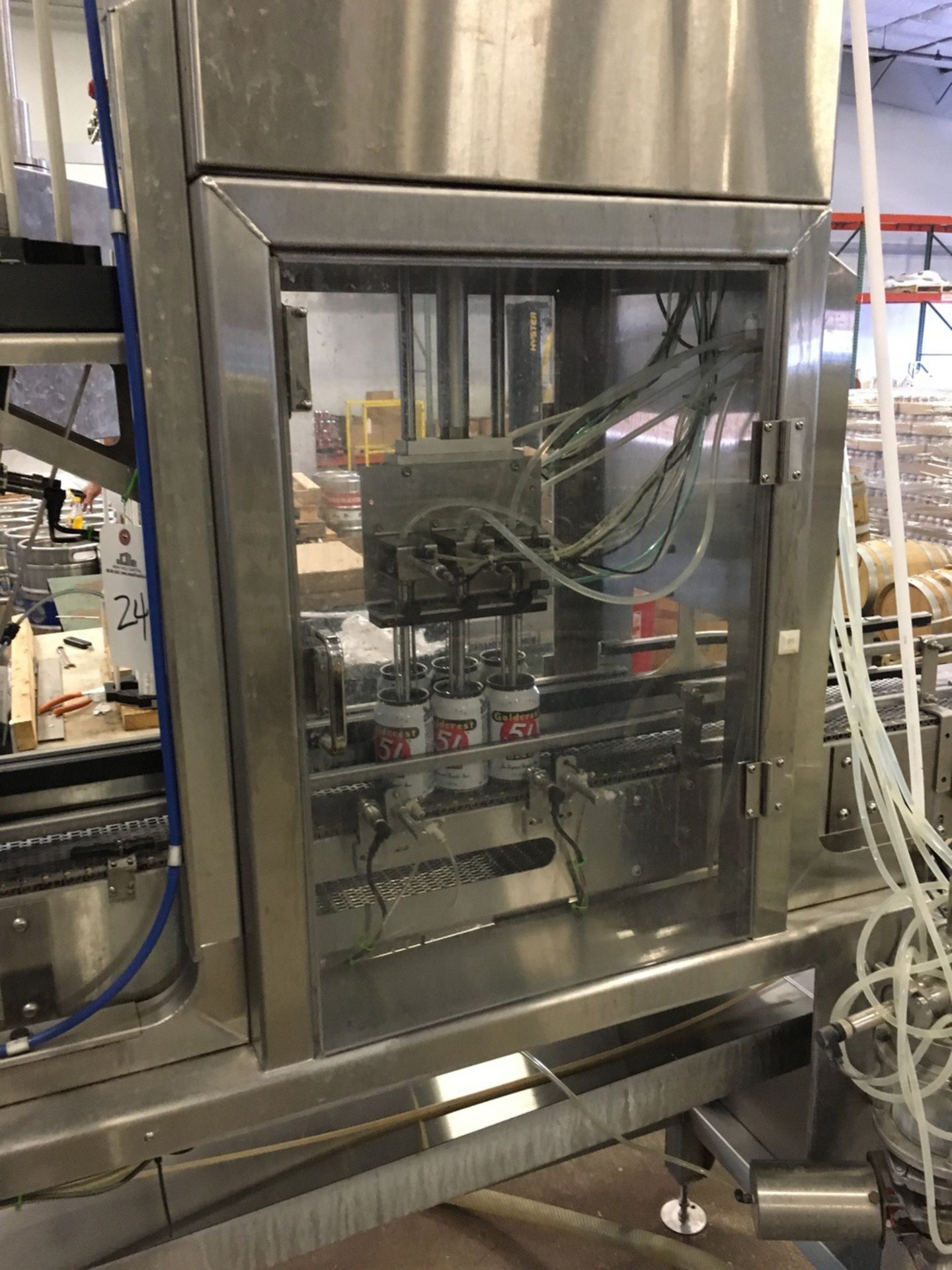 2016 Alpha Brewing BC Canning Line, 35 Cans/Minute, (6) Servo Controlled CO2 Purge | Rig Fee: $1500 - Image 14 of 26