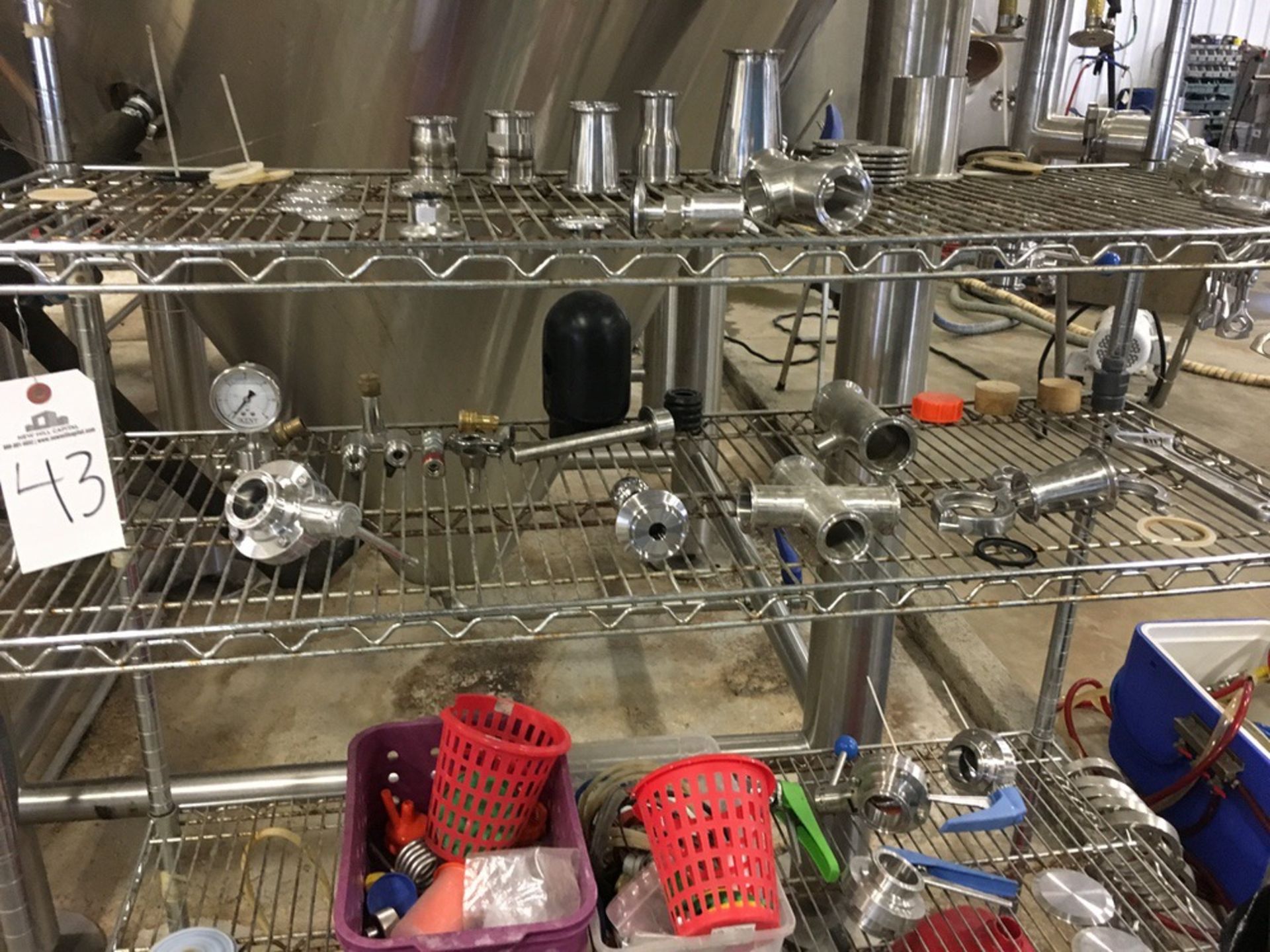 Brewery Fittings and Shelf | Rig Fee: $50 - Image 5 of 8