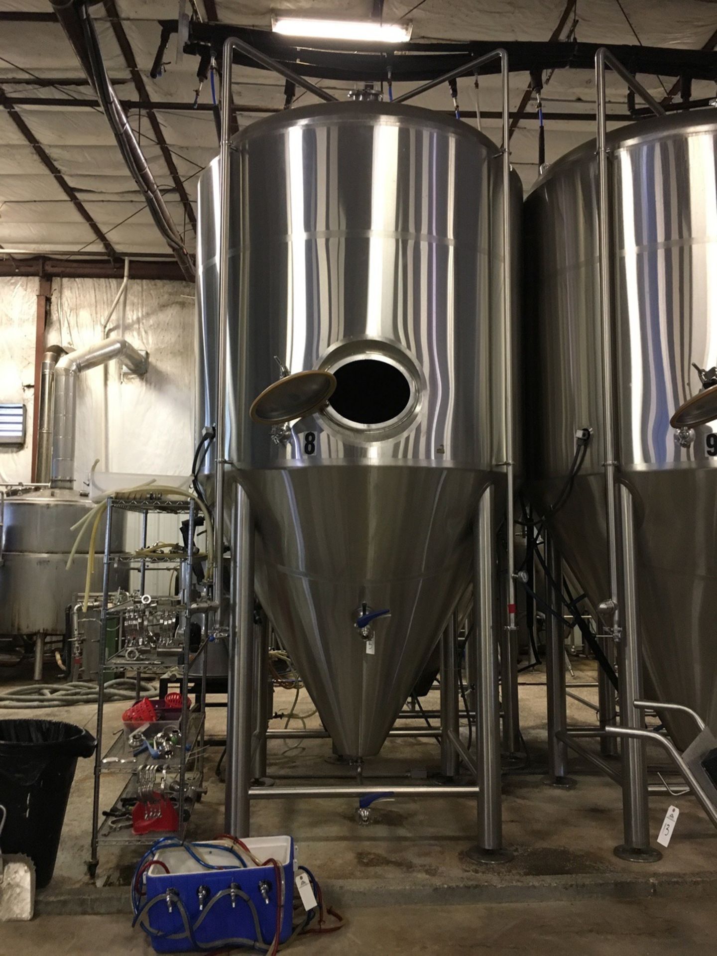 2015 Premier Stainless 60 BBL Fermentation Vessel / Uni-Tank, Glycol | Subj to Bulk | Rig Fee: $1000