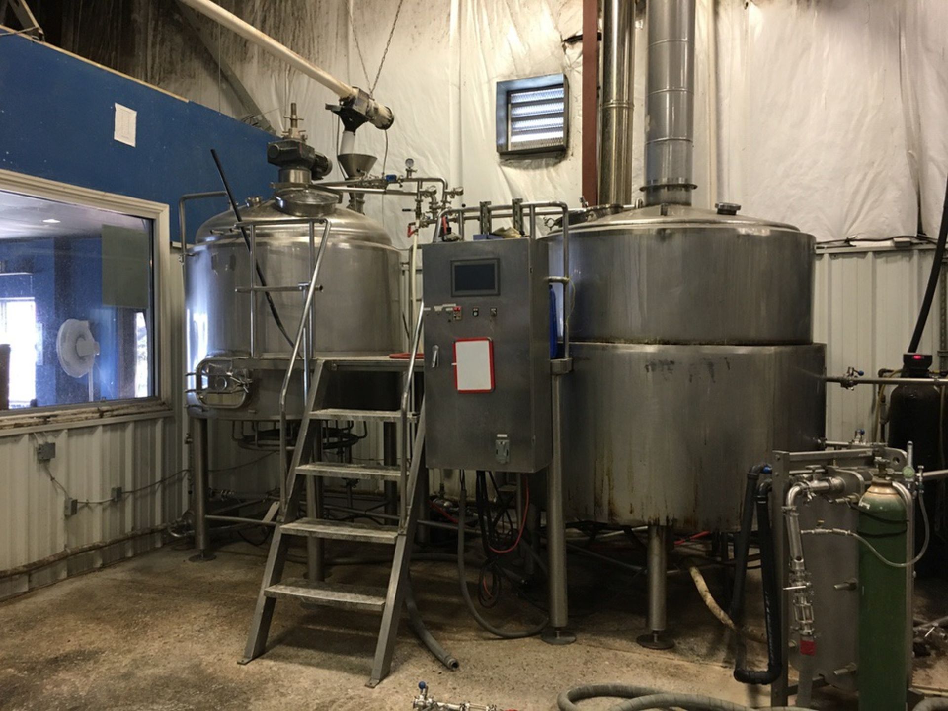 2012 Pacific Brewing 15 BBL Brewhouse, Natural Gas Heated Kettle/Whi | Subj to Bulk | Rig Fee: $4500