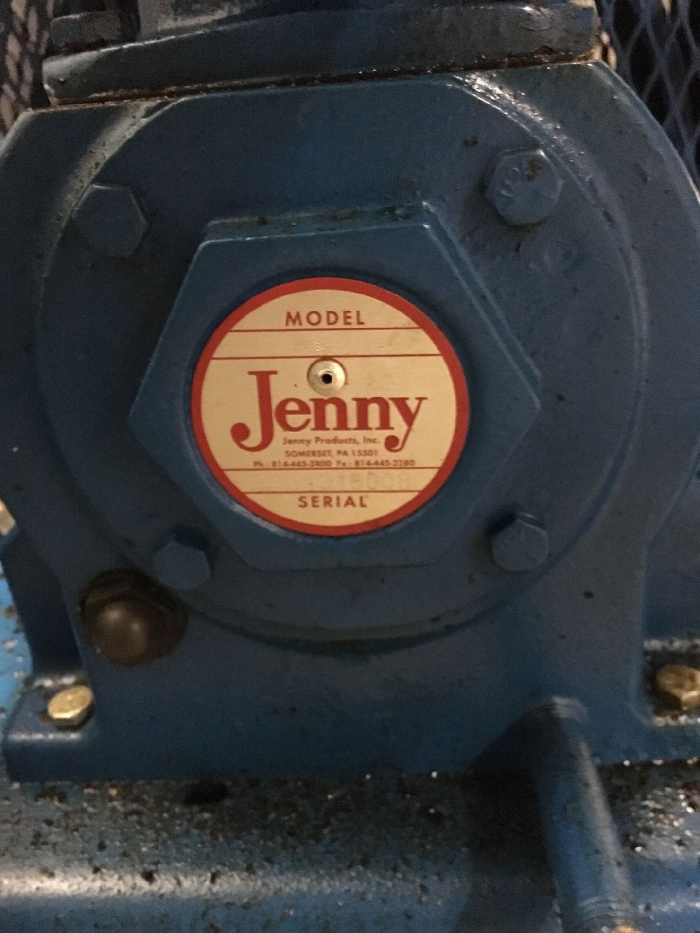 Jenny Model K Reciprocating Air Compressor, 1.5 HP | Rig Fee: $50 - Image 4 of 6