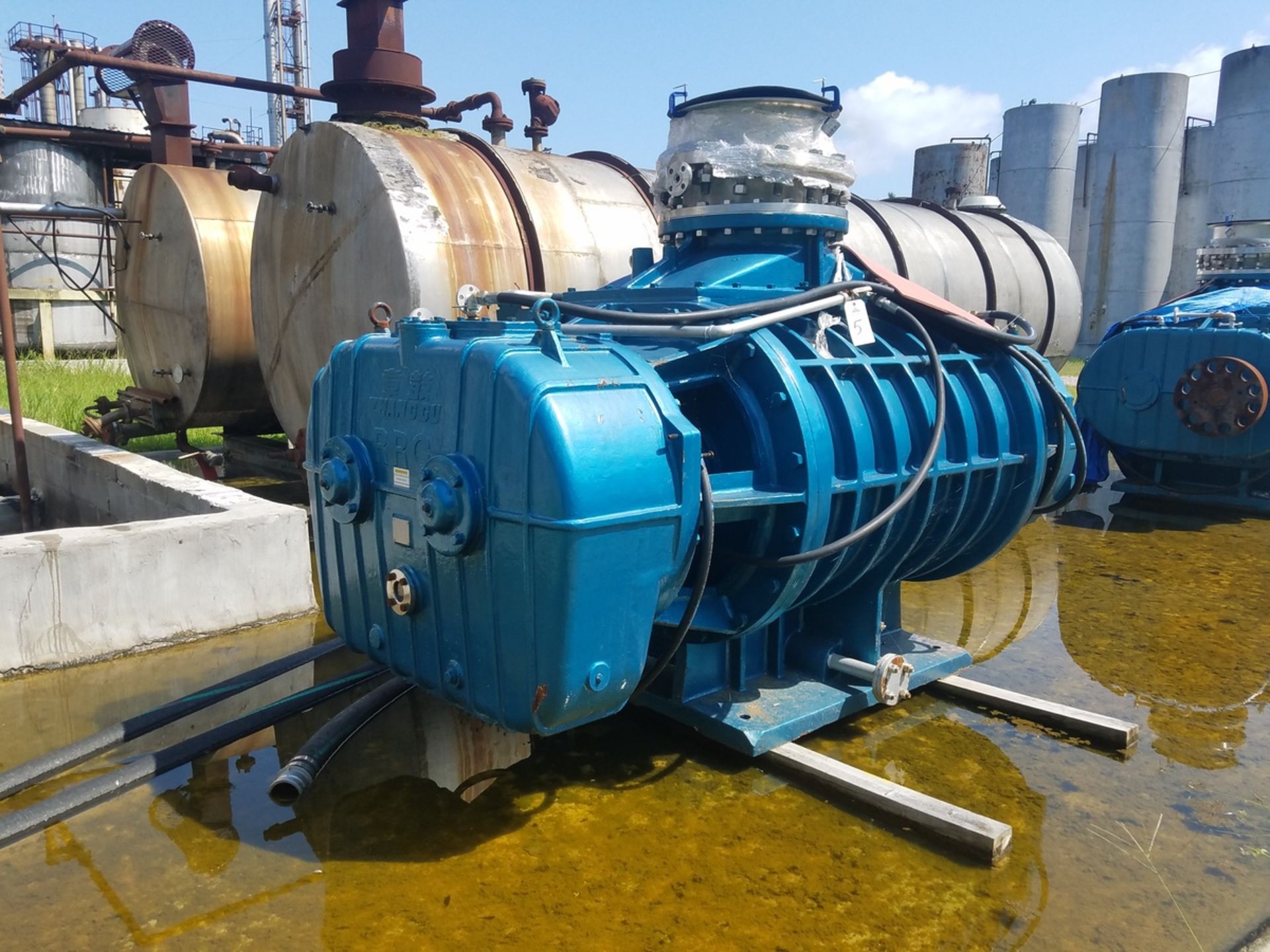 Zhanggu Rotary Lobe Blower/Vacuum Pump, M# RRG-450NW, S/N RR07437 | Rig Fee: $500