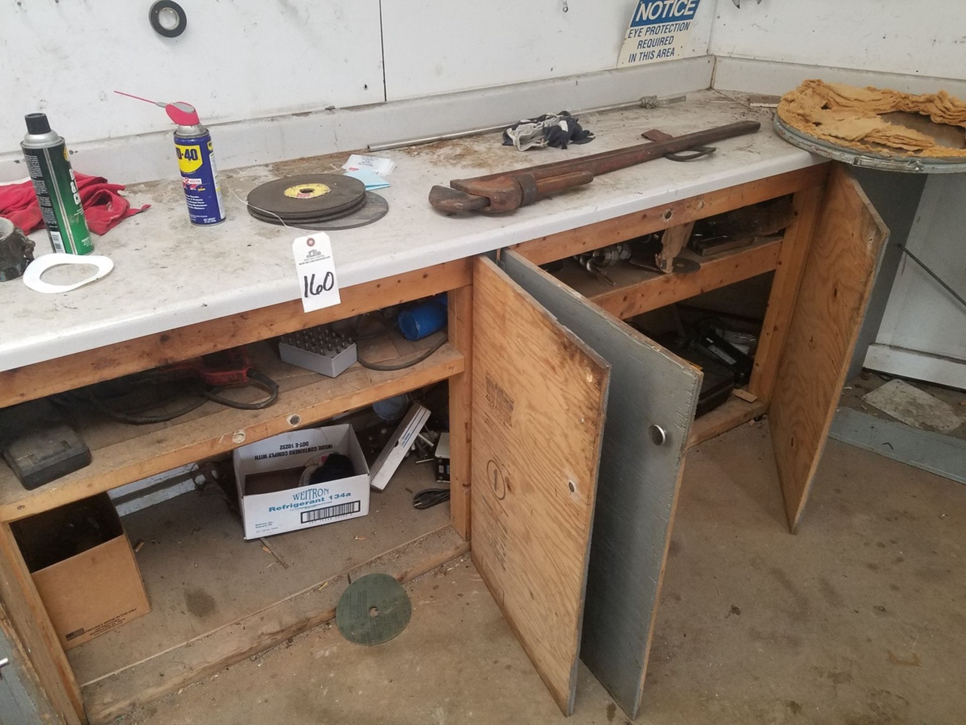 Work Bench, W/ Contents | Rig Fee: $200