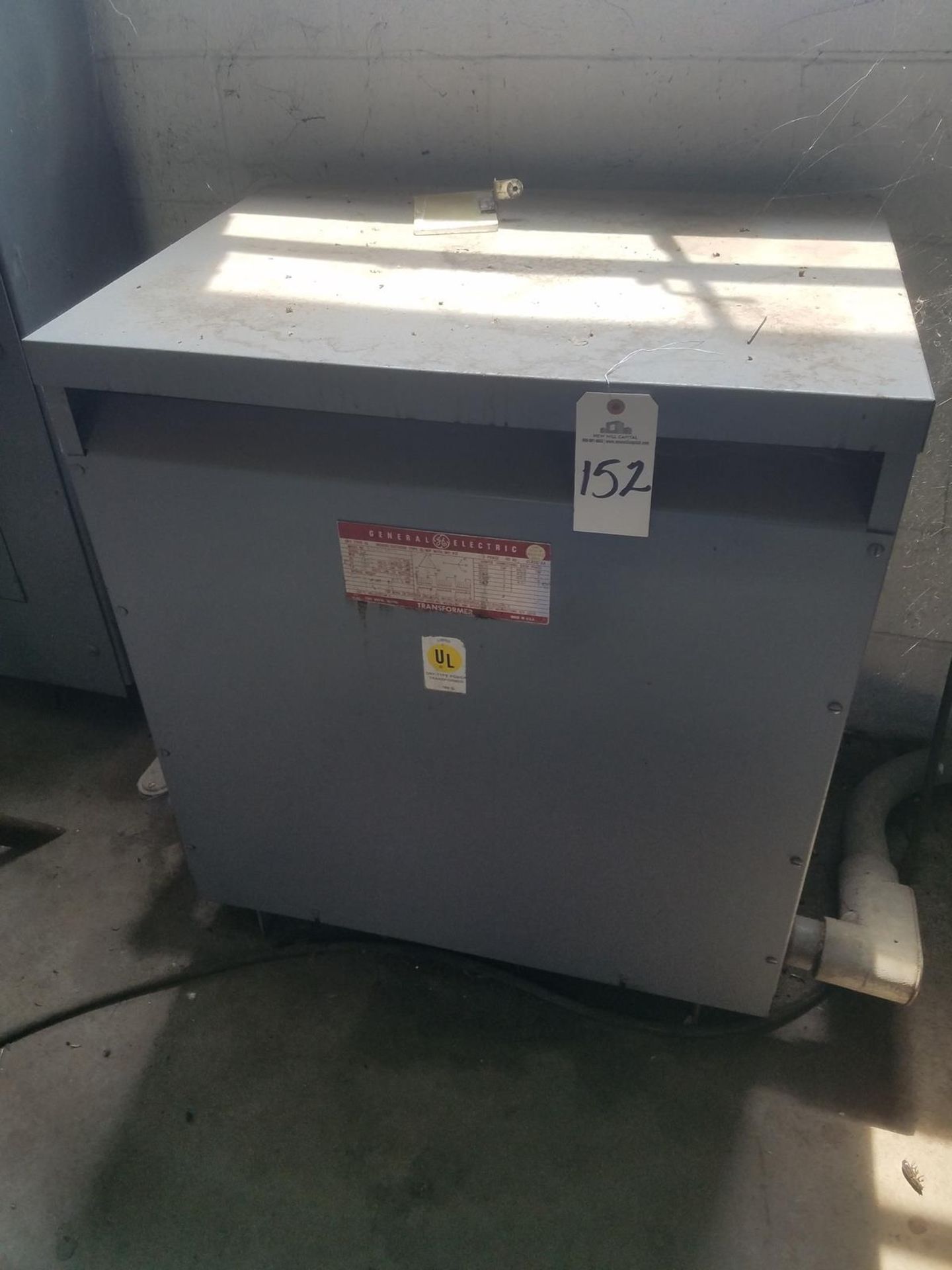 General Electric 75 KVA Transformer | Rig Fee: $200