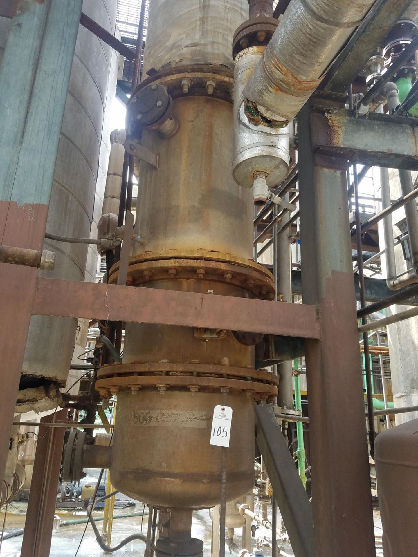 Distilation Column, (Ref. 500 Column) | Rig Fee: Contact Rigger