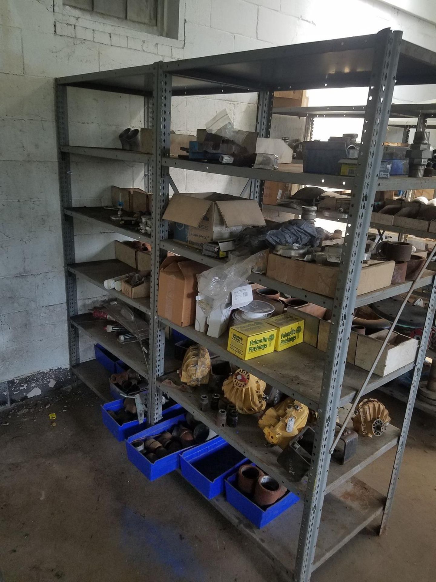 Storage Shelf, W/ Contents, Spare Parts | Subj to Bulk | Rig Fee: $200 - Image 2 of 2