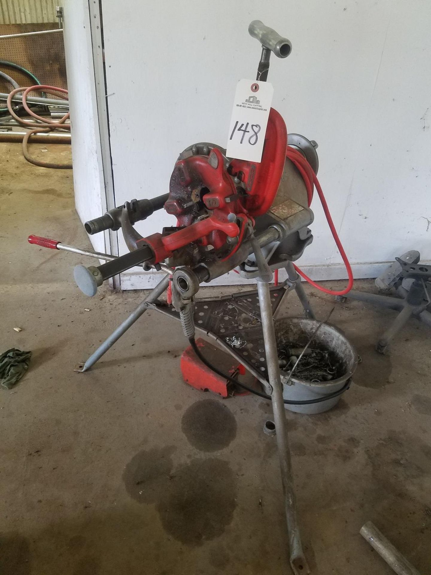 Ridgid Power Pipe Threader | Rig Fee: $75