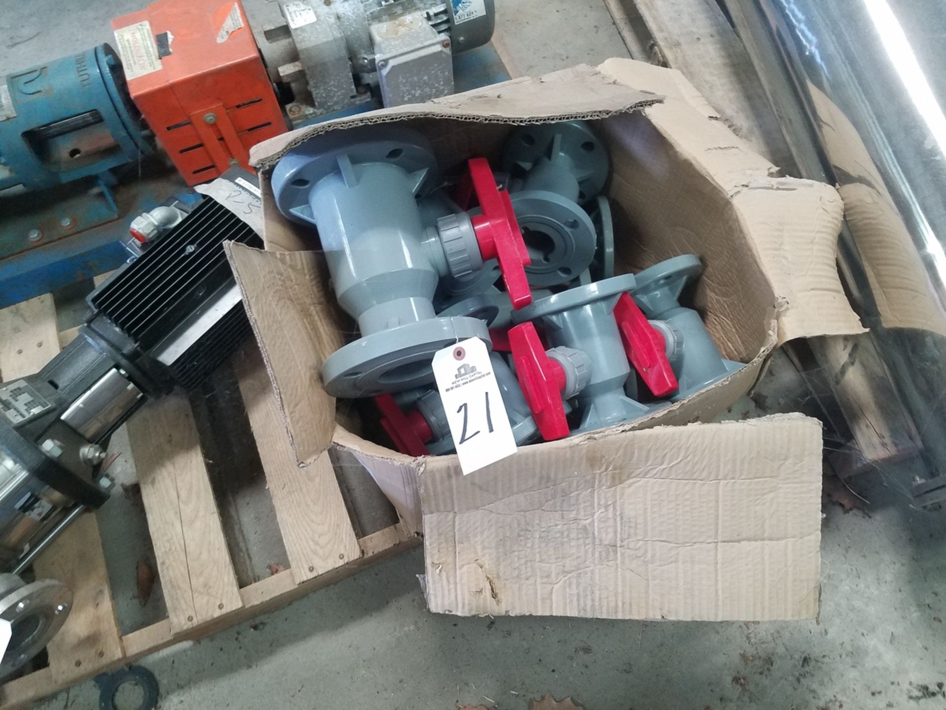 Lot of Plastic Valves | Rig Fee: $25