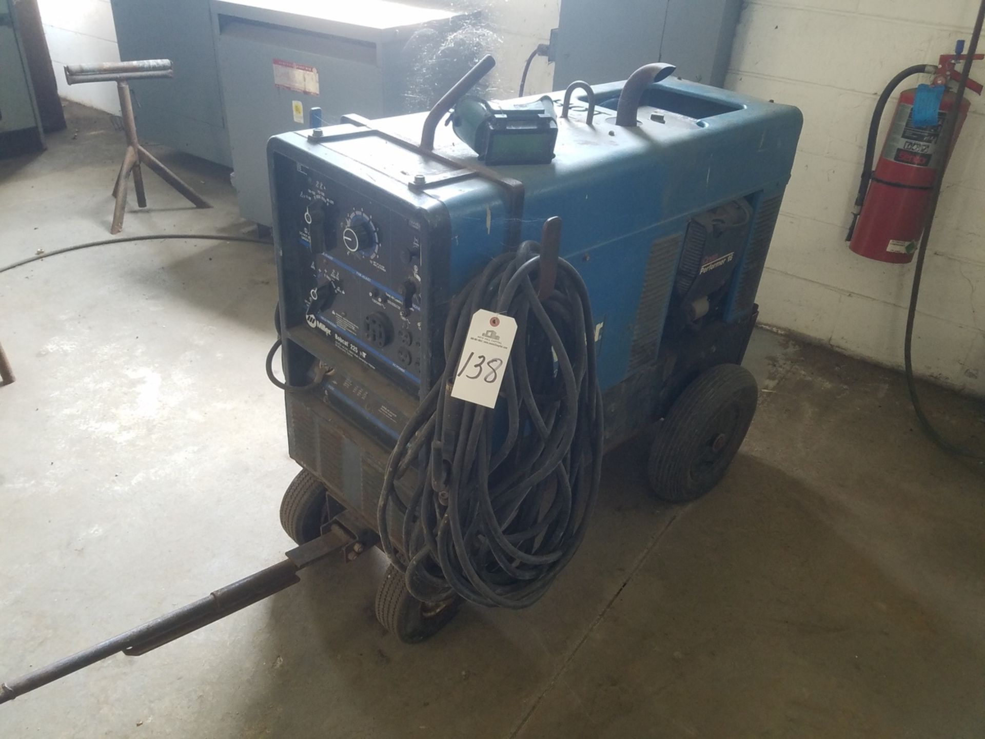 Bobcat 225 Portable Welding Supply, S/N 216167 | Rig Fee: $150