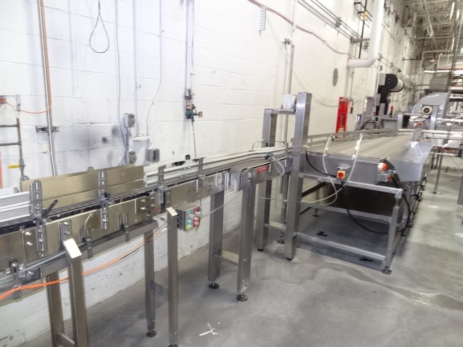 Tabletop Conveyor System for 500 BPM Line, Includes Approx 96ft of Single | Loc: IN | Rig Fee: $1000 - Image 2 of 4