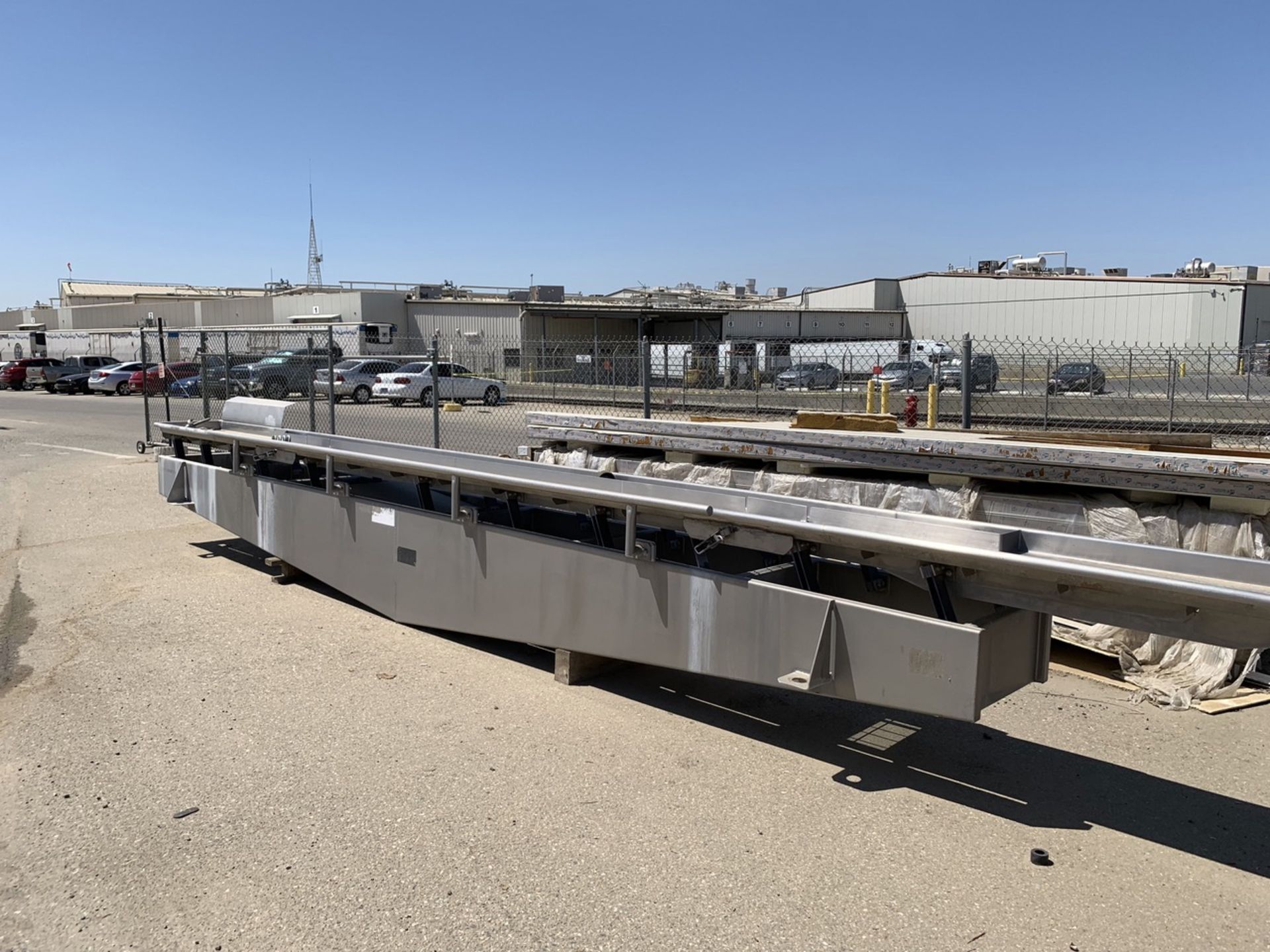 Iso-Flo Stainless Steel Vibratory Conveyor, Approx 288in L x 18 | Loc: CA | Seller to Load No Charge - Image 2 of 2