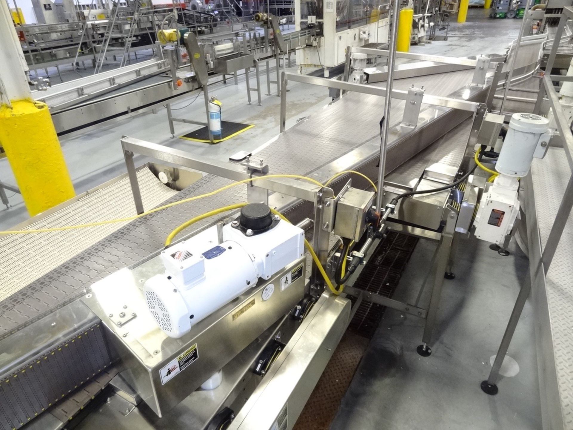 Tabletop Conveyor System for 500 BPM Line, Includes Approx 96ft of Single | Loc: IN | Rig Fee: $1000