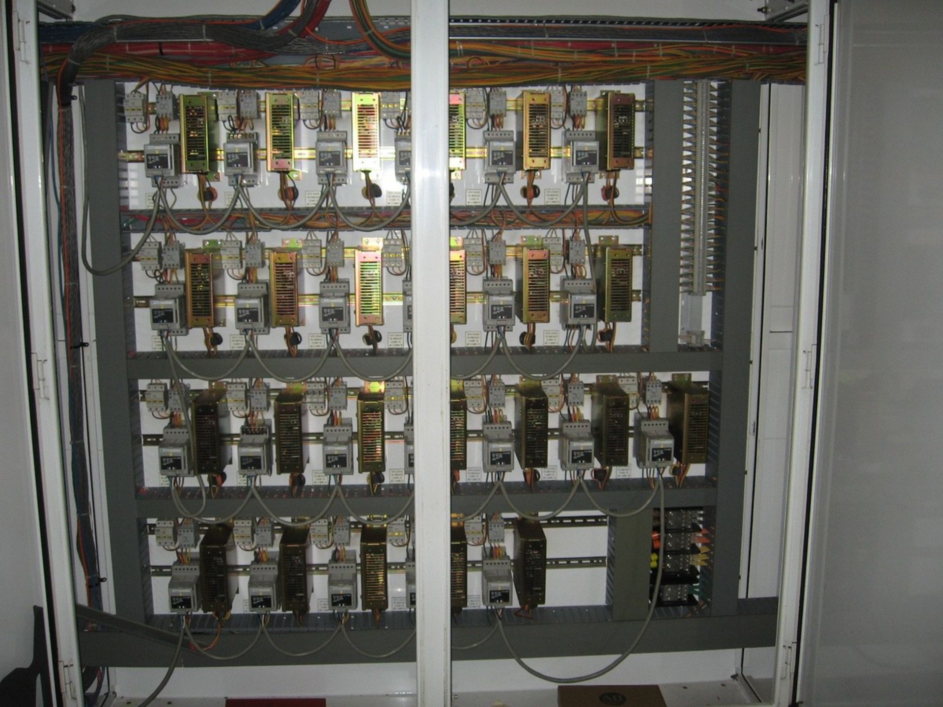 Alliance Industrial Electrical Enclosure, 8-Door Cabinet with AB SLC 5/04 | Loc: IN | Rig Fee: $1000 - Image 4 of 6