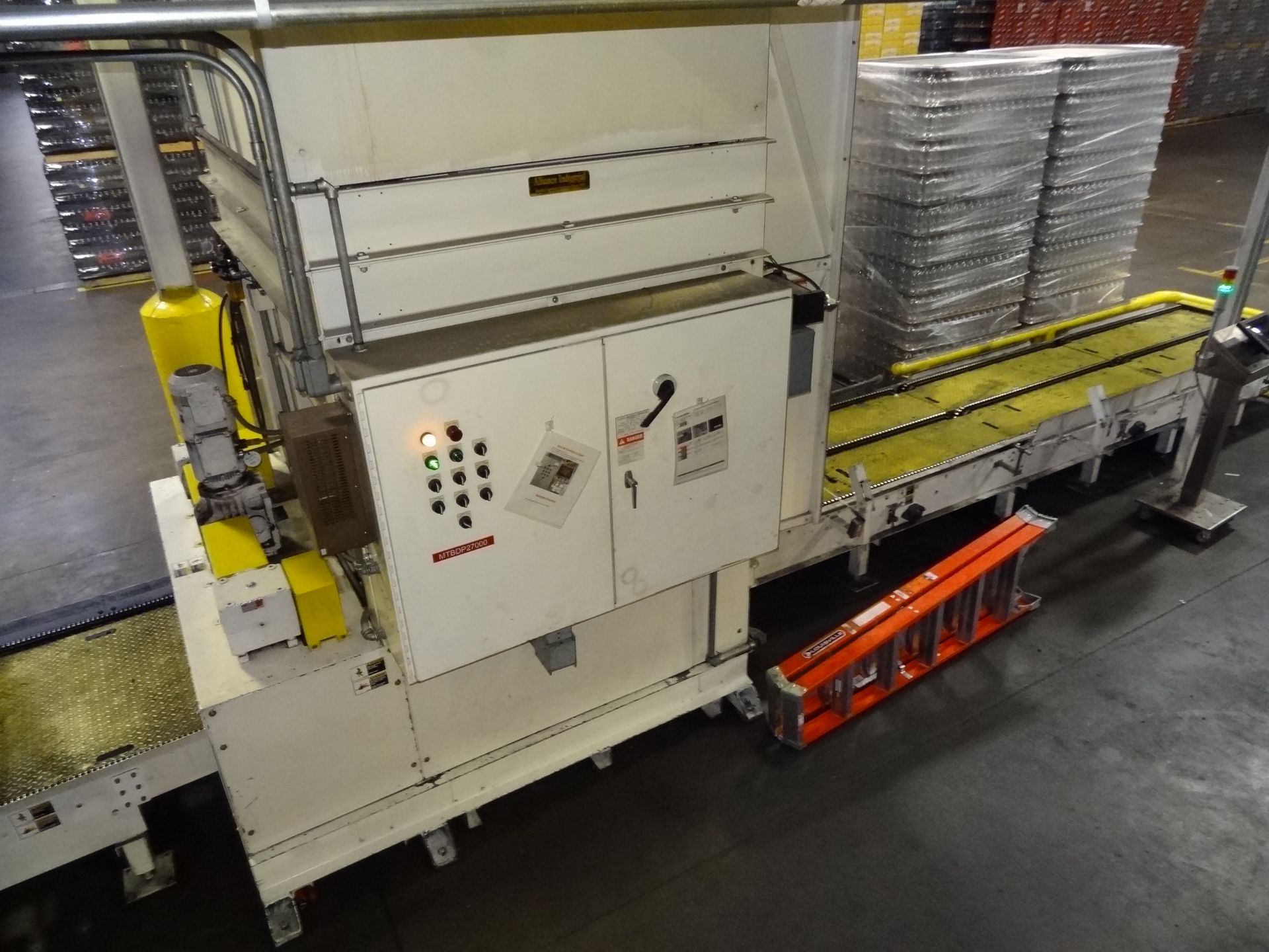 Alliance Industrial High Level Bulk Depalletizer, Z-Flow High Level Machi | Loc: IN | Rig Fee: $2000 - Image 9 of 16