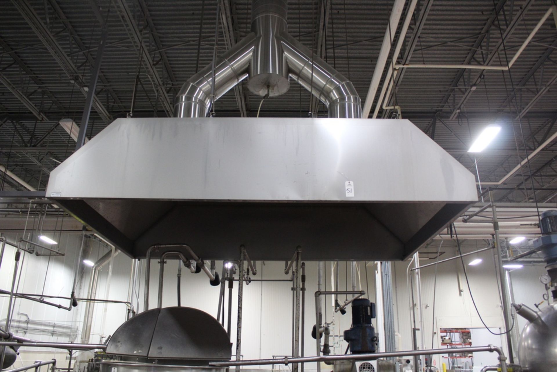 Stainless Steel Fume Collection Hood | Subj to Bulk | Rig Fee: $500