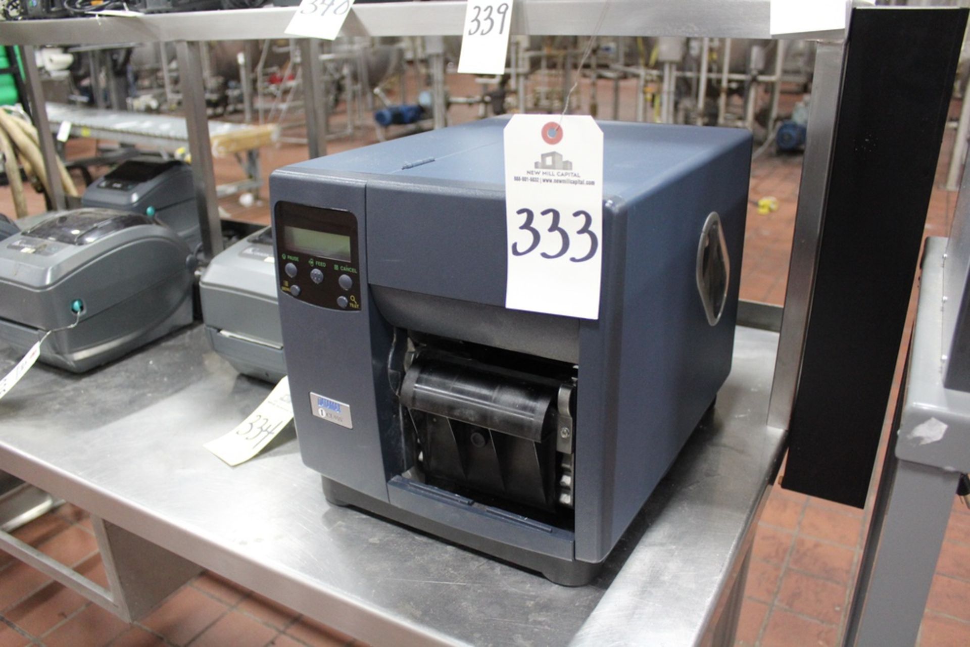 Datamax Label Printer, M# DMX-1-4208, S/N 40477148 | Rig Fee: $25