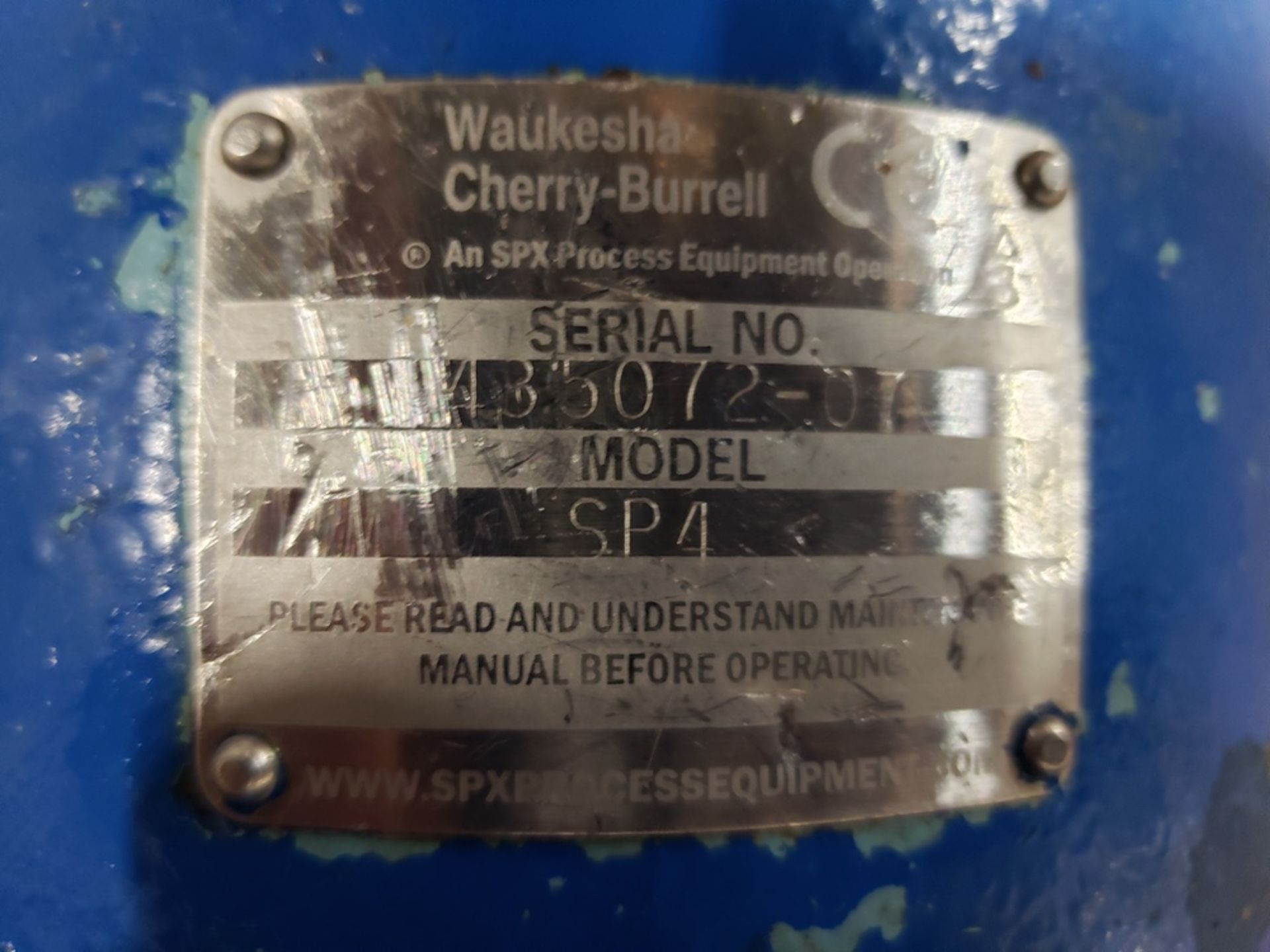 Waukesha Cherry-Burrell Shear Pump, M# SP4, 5 HP | Rig Fee: $50 - Image 2 of 3