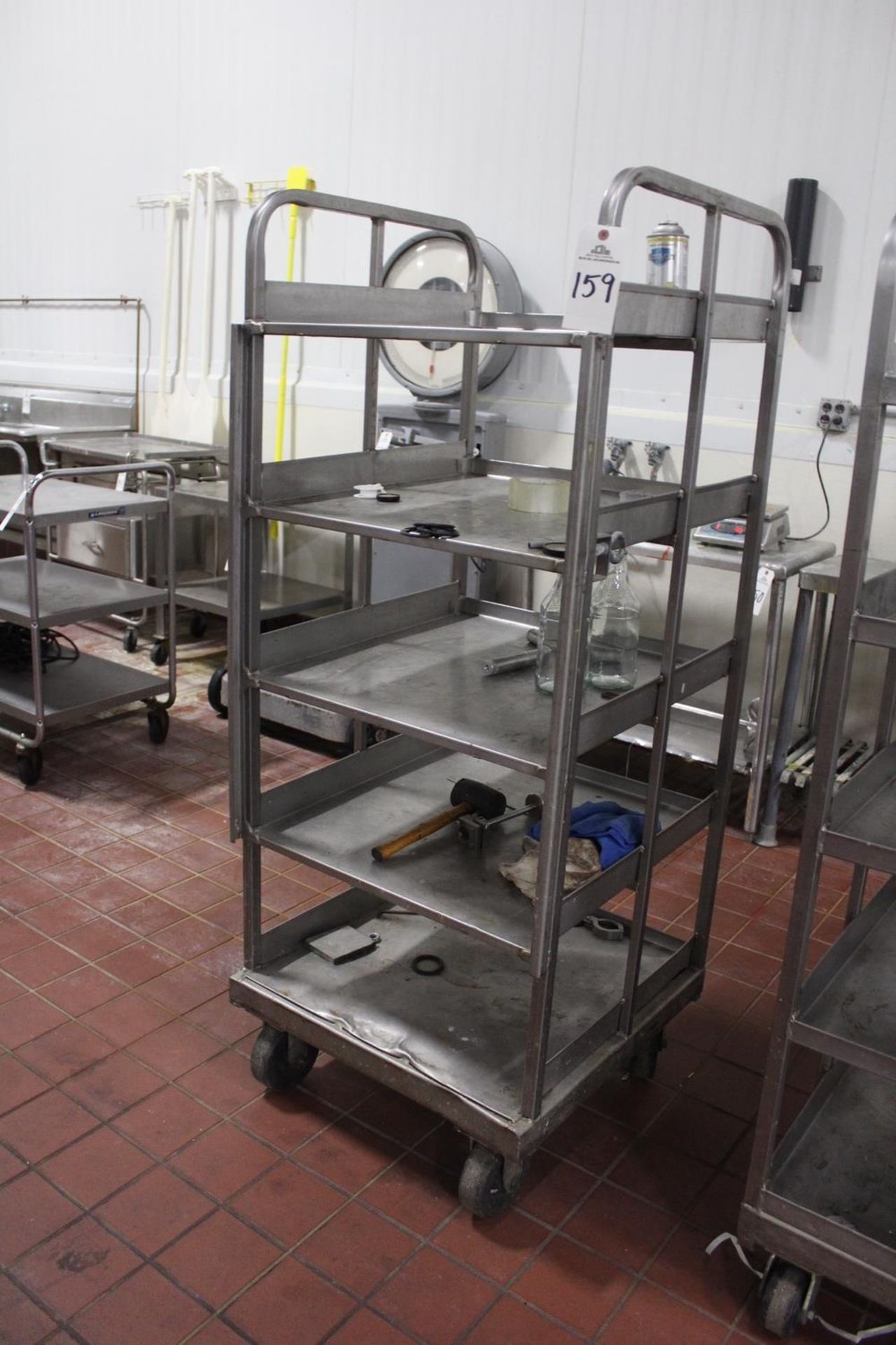 Stainless Steel Dairy Rack | Rig Fee: $0