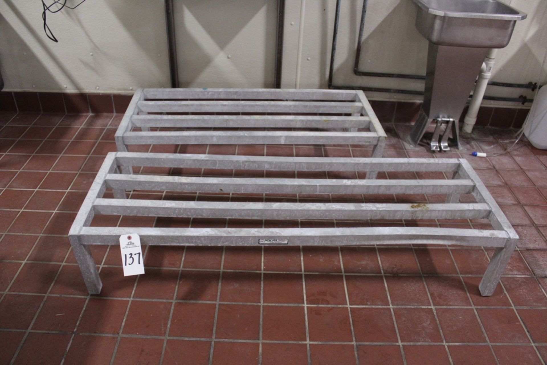 Lot of (2) Aluminum Stands | Rig Fee: $0