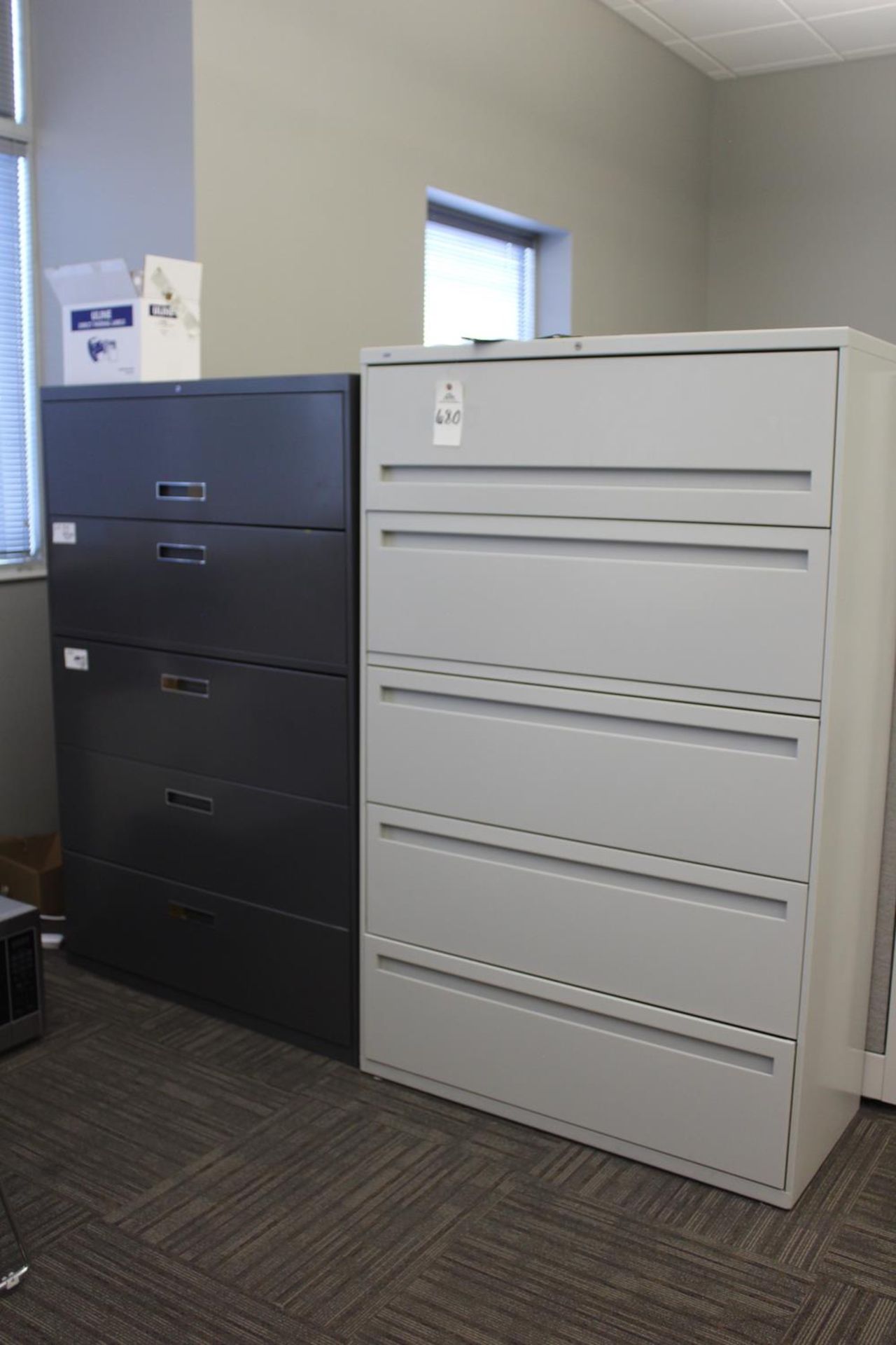 Lot of (2) Lateral File Cabinets | Rig Fee: $Buyer May Remove or Contact Rigger