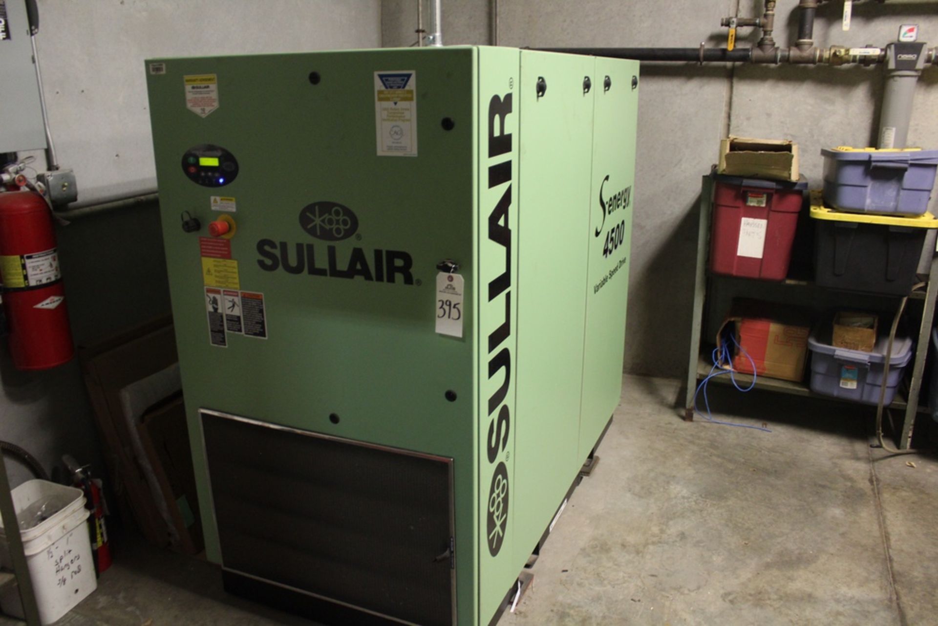 2017 Sullair Air Compressor, M# 4509VB AC, S/N 201710030040, 5733 Hours | Rig Fee: $500