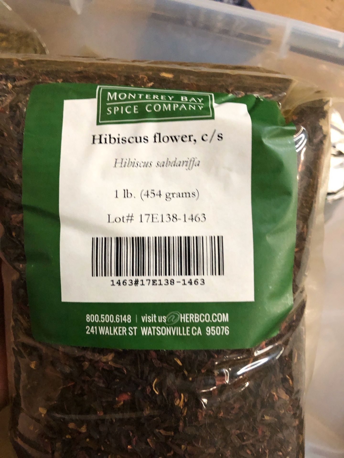 Lot of Herbs and Botanicals: Coriander Seed, Juniper Berry, Jasmine Tea, Hibisc | Rig Fee: $20 or HC