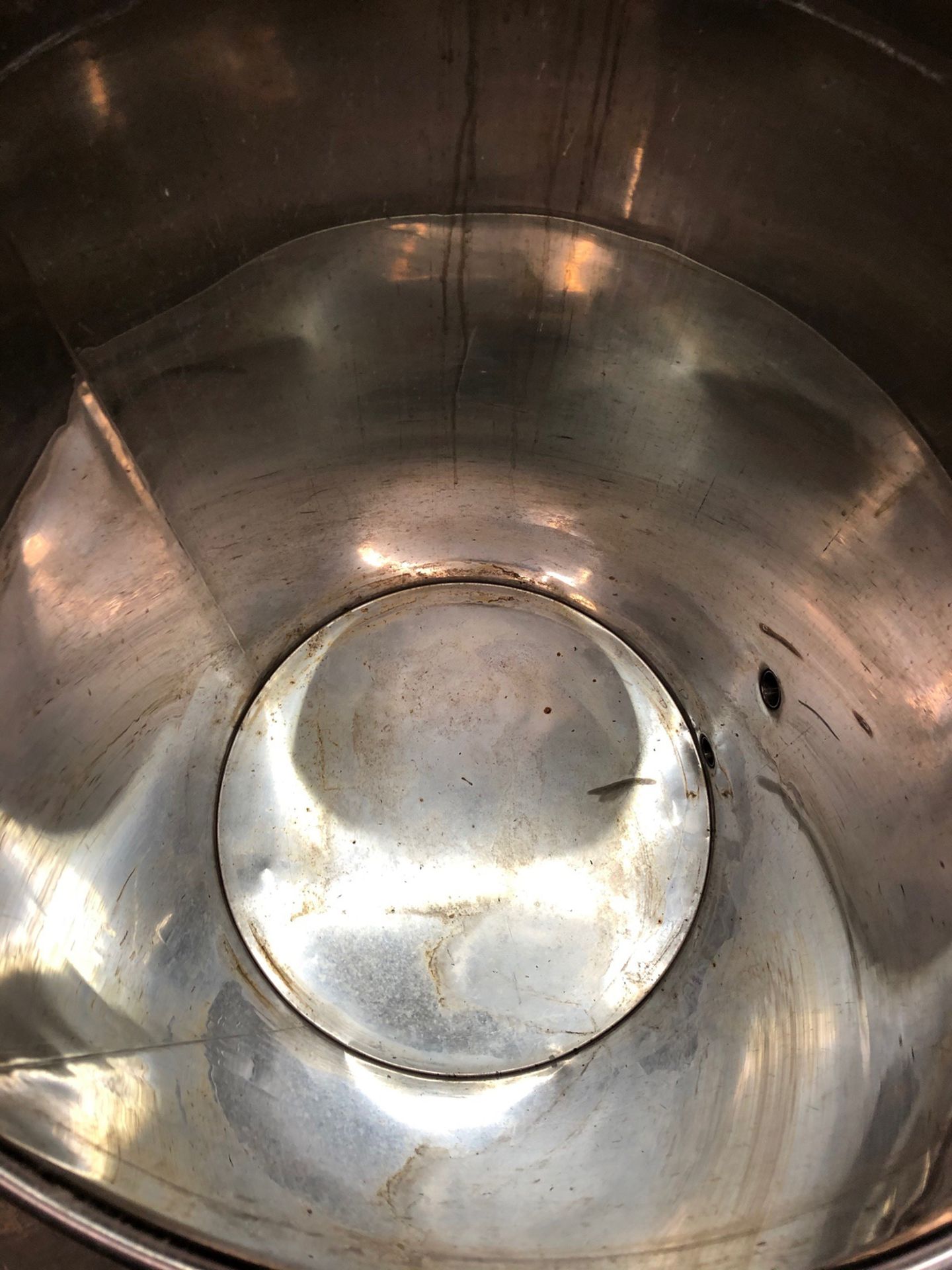 80 Gallon Stainless Holding Tank, Approx 25in OD x 40in OAH | Sub to Bulk | Rig Fee: $75 - Image 2 of 4