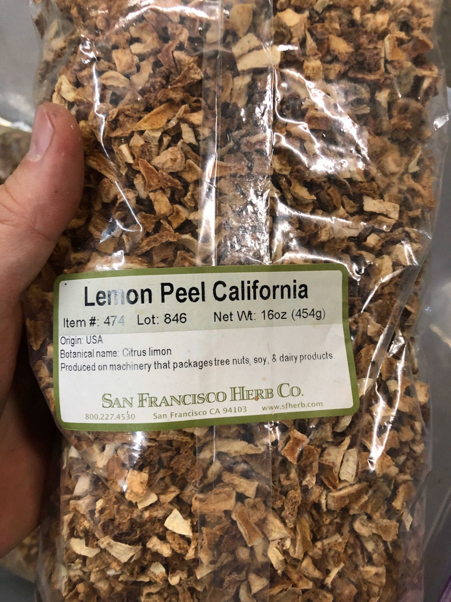 Lot of Herbs and Botanicals: Lemon Peel, Juniper Berries, Orange Peel, Orris Ro | Rig Fee: $20 or HC