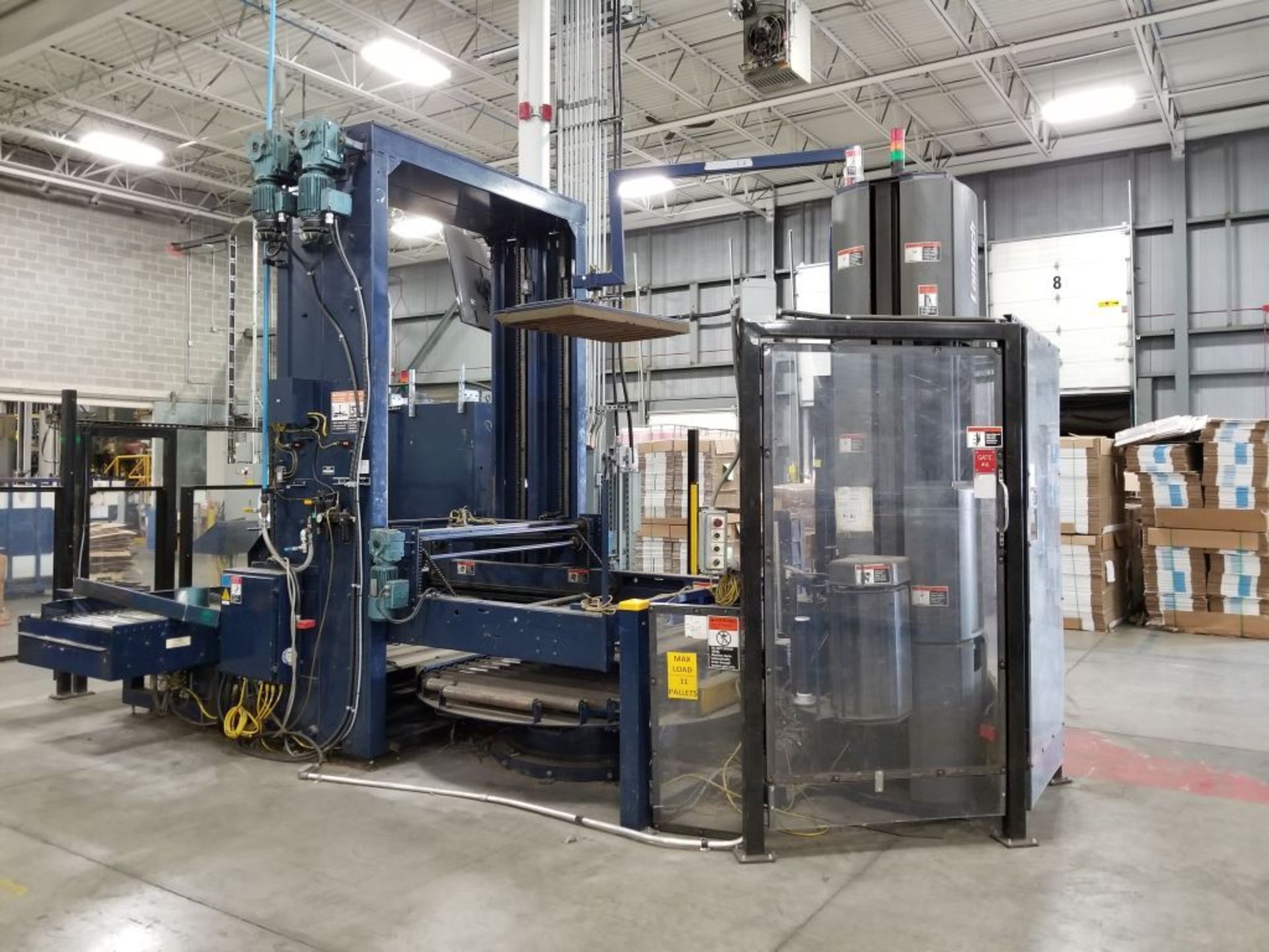 Lantech Model Q-Pal Integrated Palletizer and Stretch wrapper system, S/N: QP000012 | Load Fee: $250 - Bild 4 aus 5