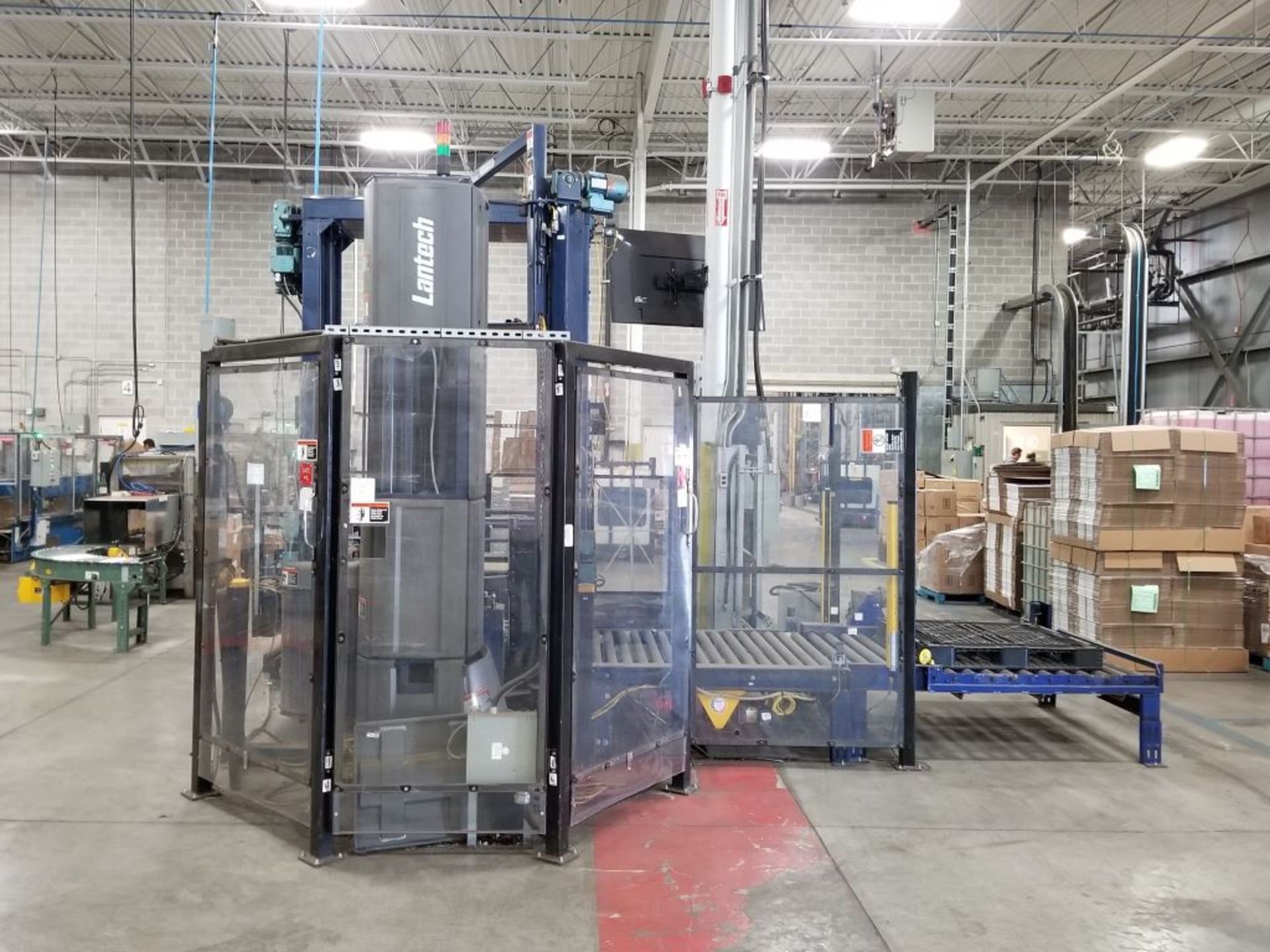 Lantech Model Q-Pal Integrated Palletizer and Stretch wrapper system, S/N: QP000012 | Load Fee: $250 - Bild 3 aus 5