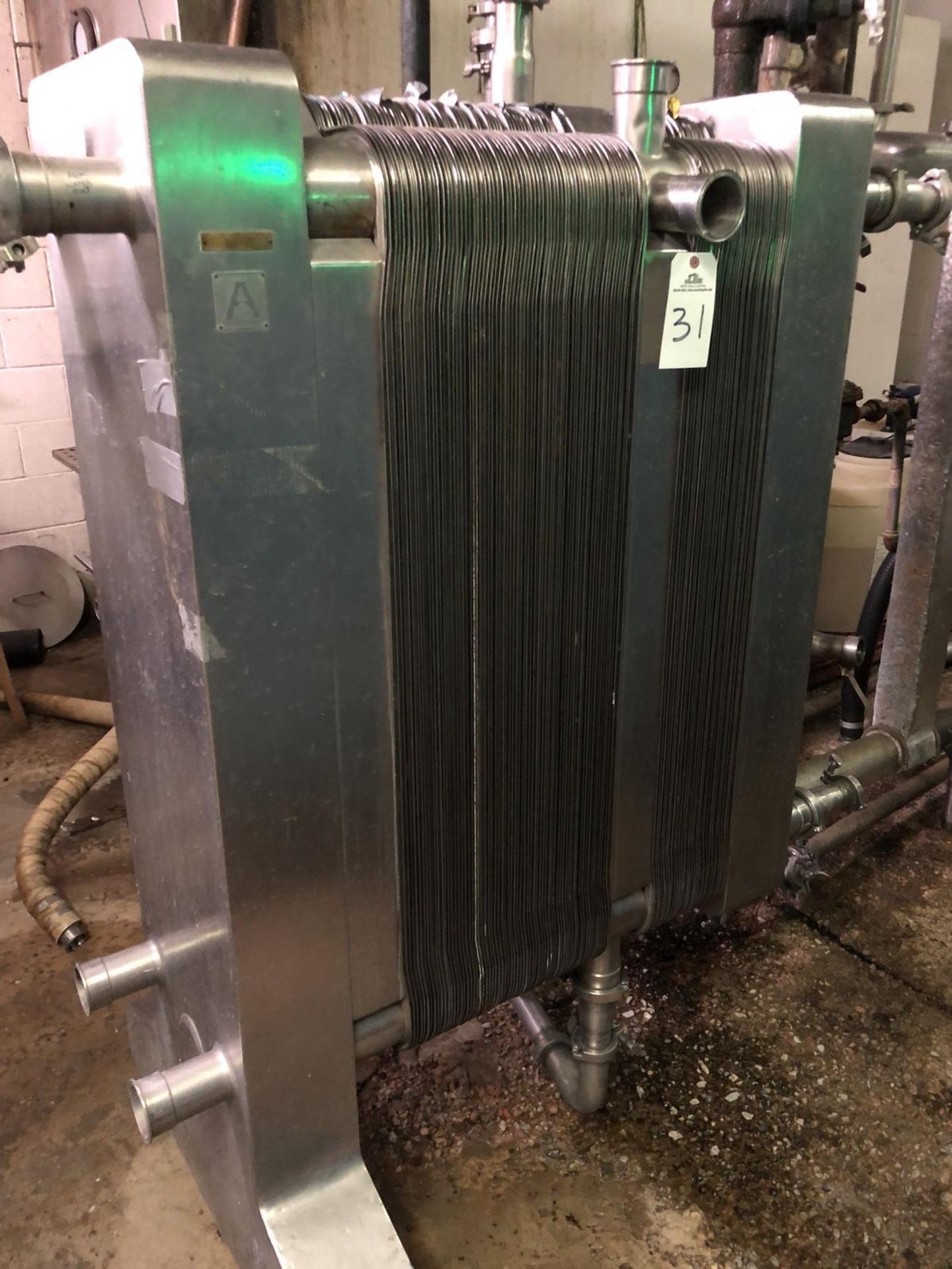 De Laval P14-RC Plate and Frame Heat Exchanger (Used for Wort Chilling), S/N: 3259 | Rig Fee: $550 - Image 2 of 7