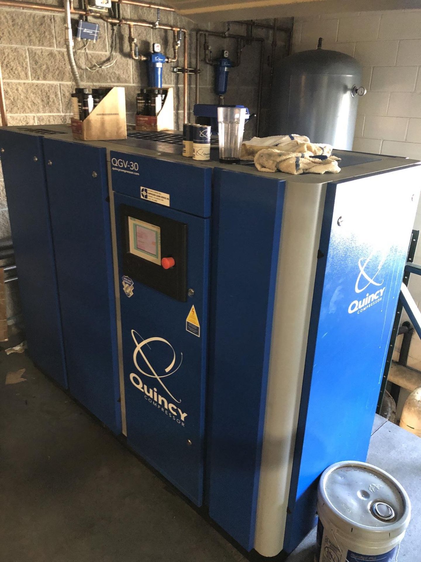 2013 Quincy QGV-30 Air Compressor | Rig Fee: $400