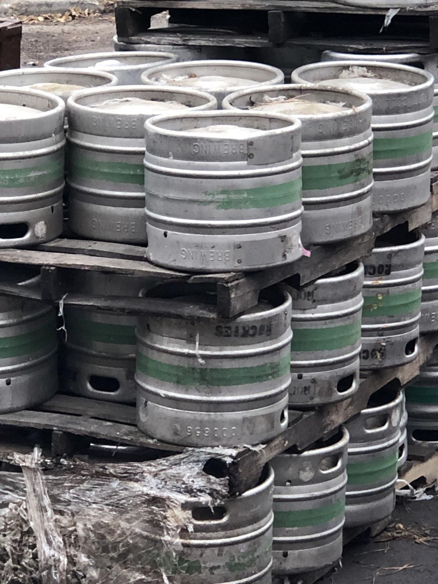 See Lots 71 and 72 (96) Quarter Barrel Kegs Listed Below No Bids