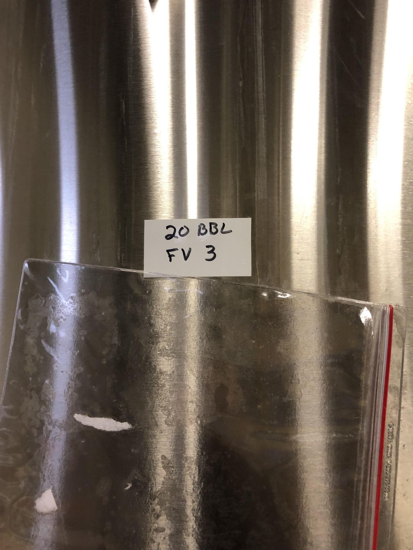 2016 Practical Fusion 20 BBL Uni-Tank Fermenter, 3-Zone Dimple Glyc | Loc: Golden CO | Rig Fee: $800 - Image 4 of 5