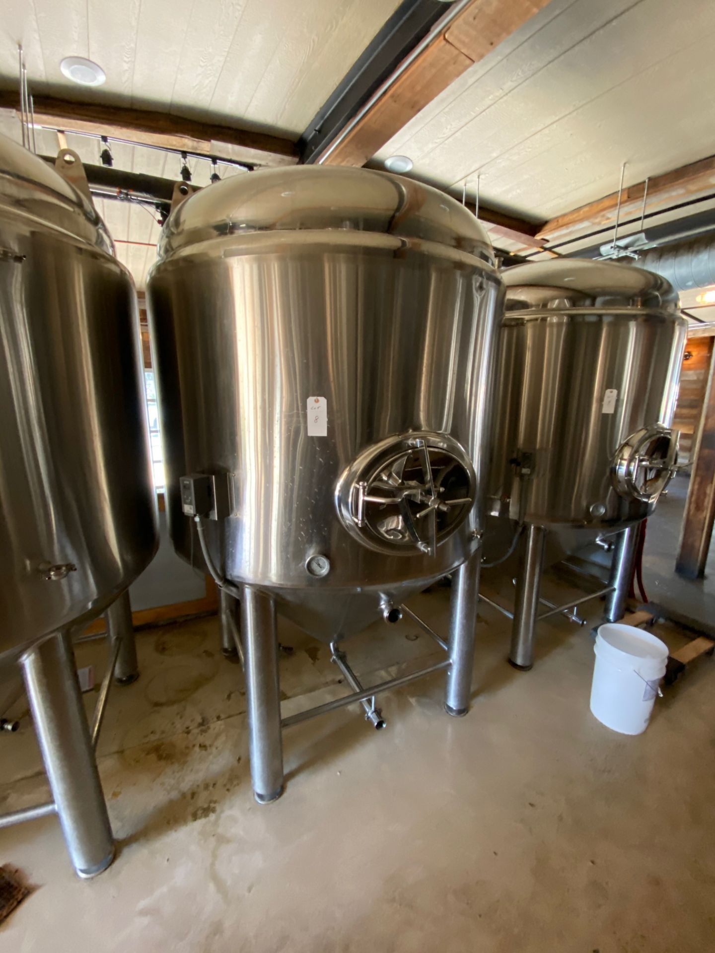 2014 Criveller 20 BBL Fermentation Vessel, 304 Stainless Steel, Sidew | Sub to Bulk | Rig Fee: $500