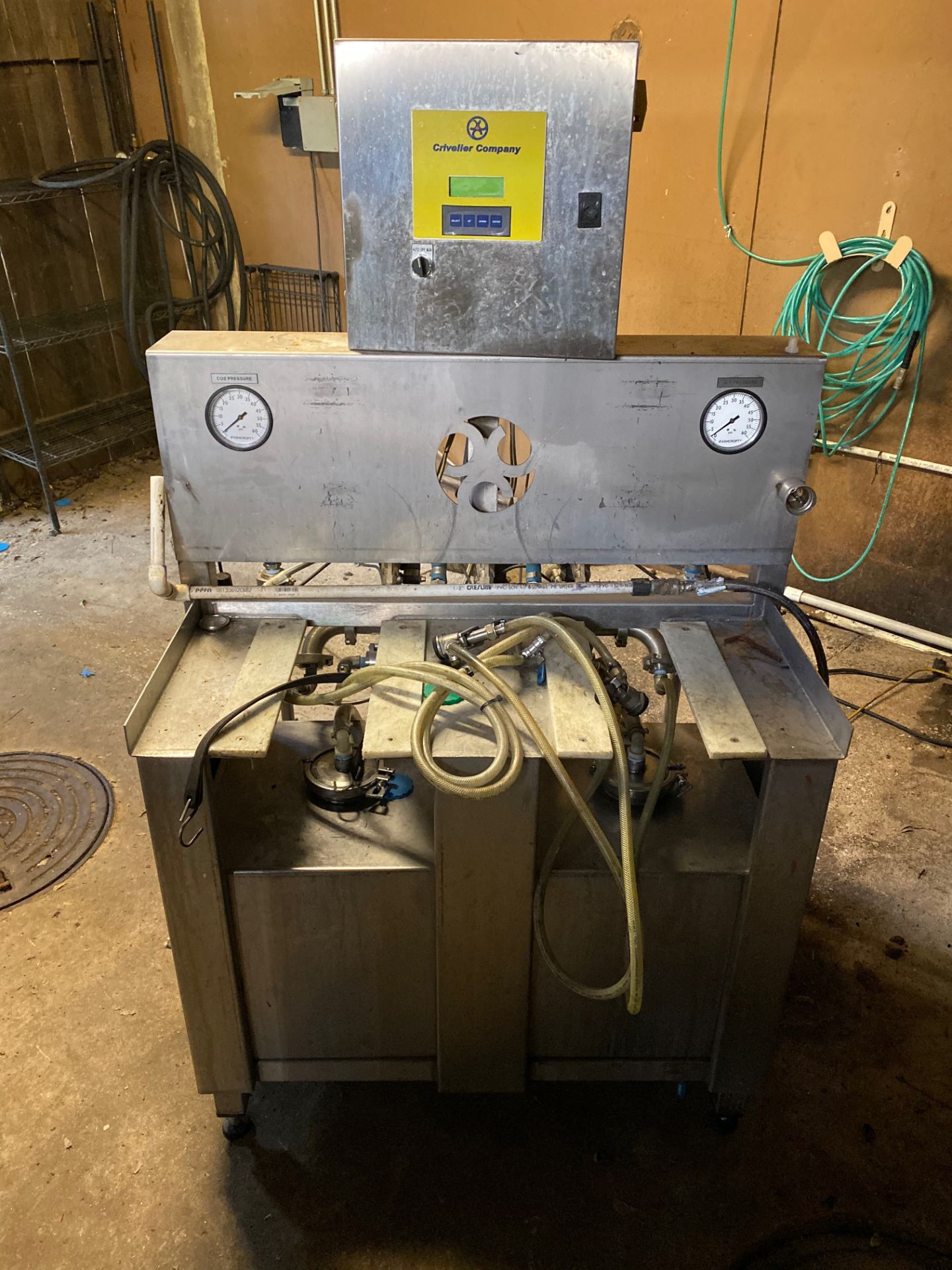 2014 Criveller 2-Station Keg Washer, 20-22 Kegs Per Hour, PLC | Sub to Bulk | Rig Fee: $150